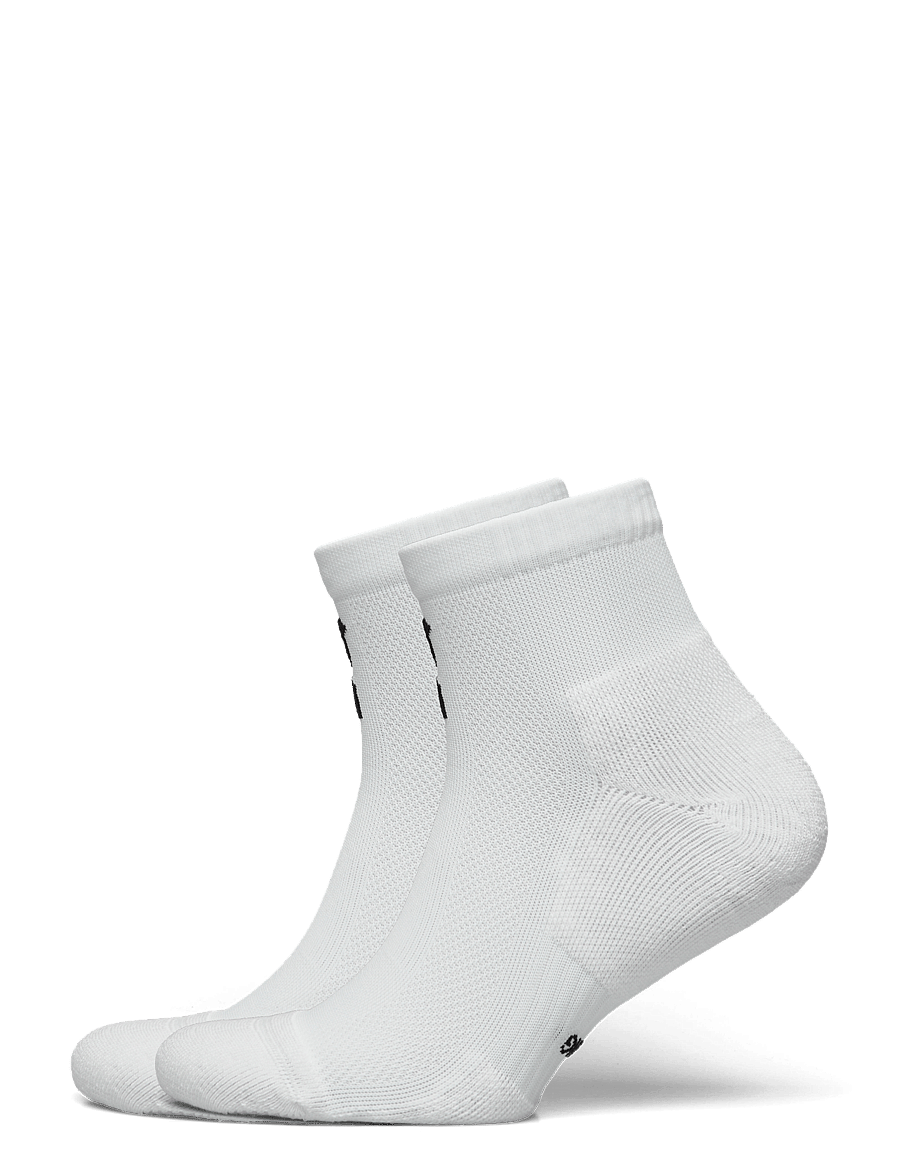 On - Core Run Sock Mid 2P - spordisokid - white - 0