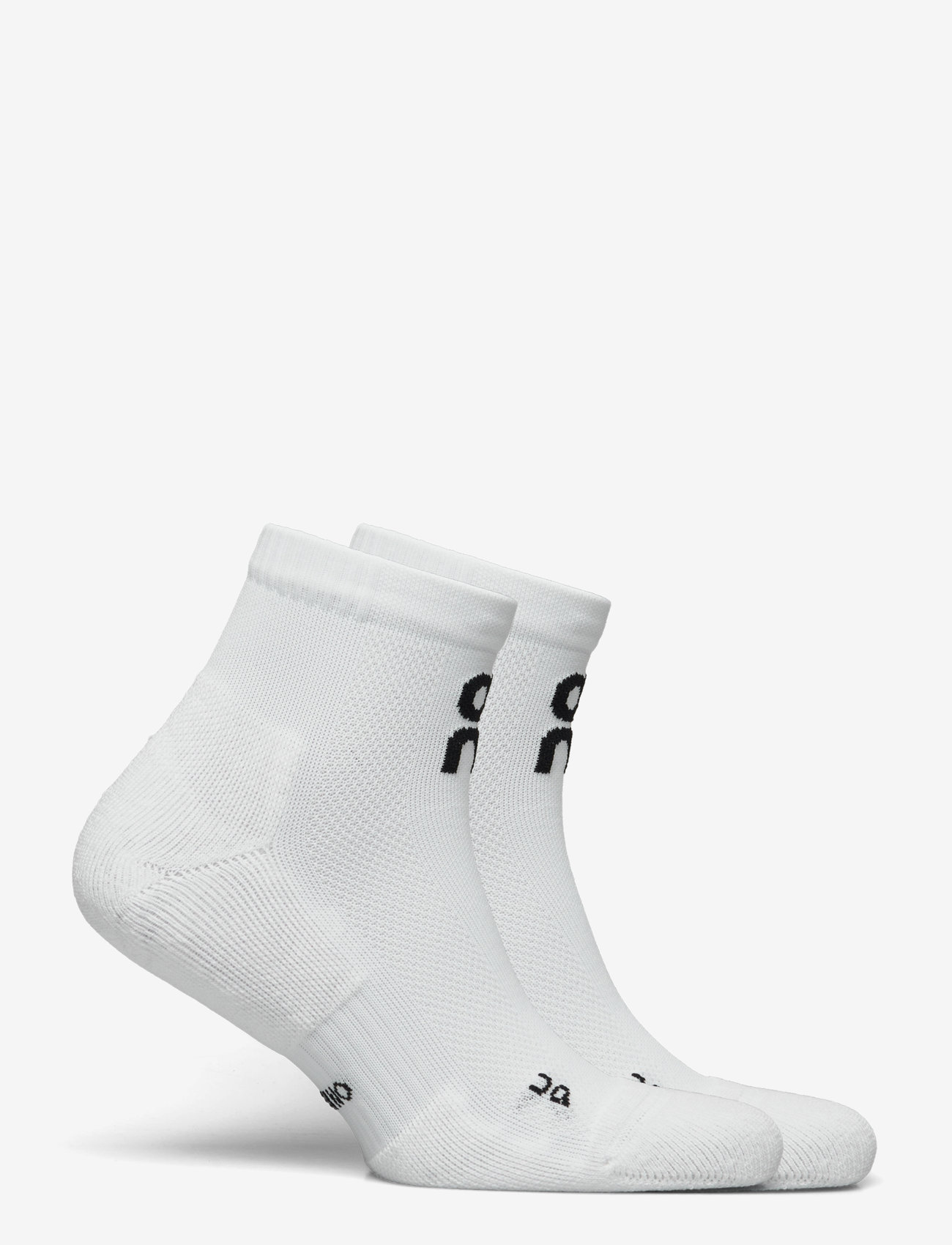 On - Core Run Sock Mid 2P - spordisokid - white - 1