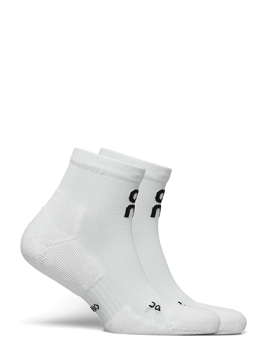 On - Core Run Sock Mid 2P - spordisokid - white - 1