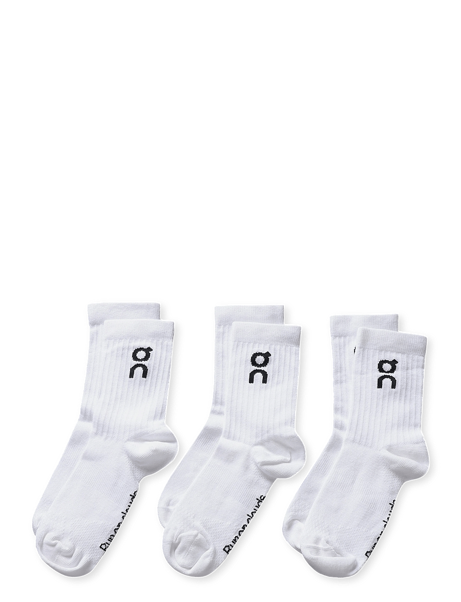 On - Logo Sock High 3P - träningsstrumpor - white - 1