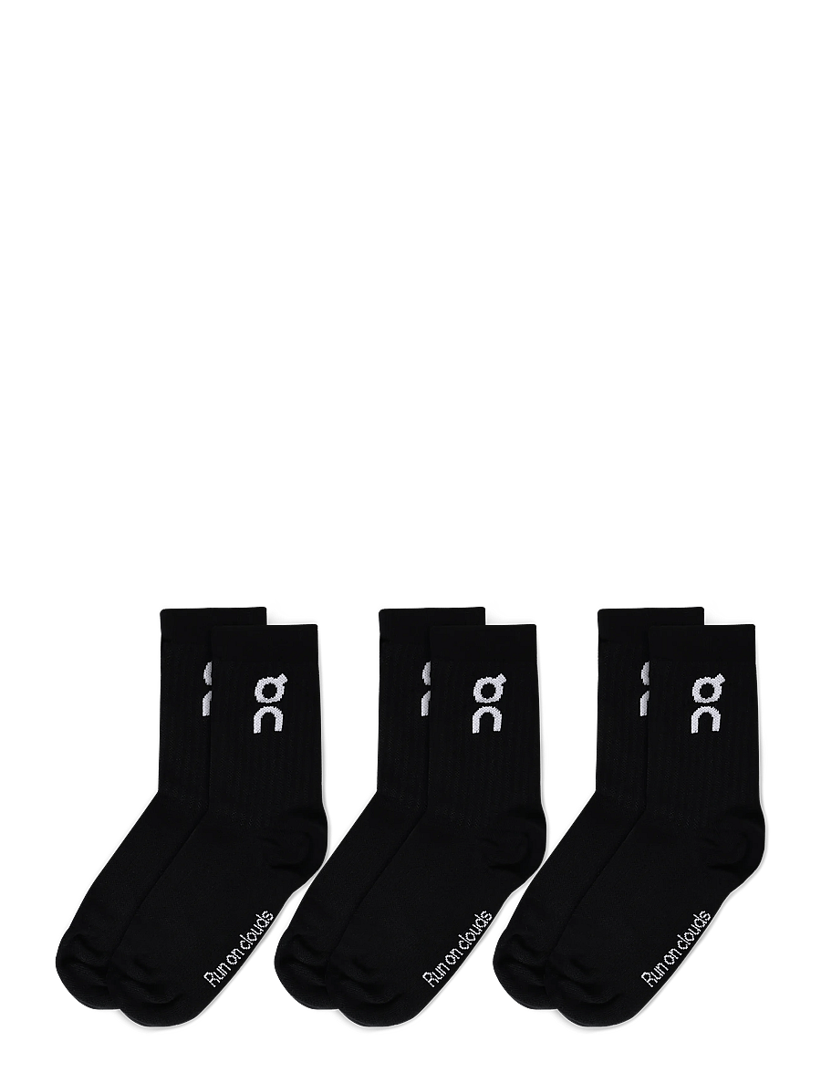 On - Logo Sock High 3P - chaussettes de sport - black - 1
