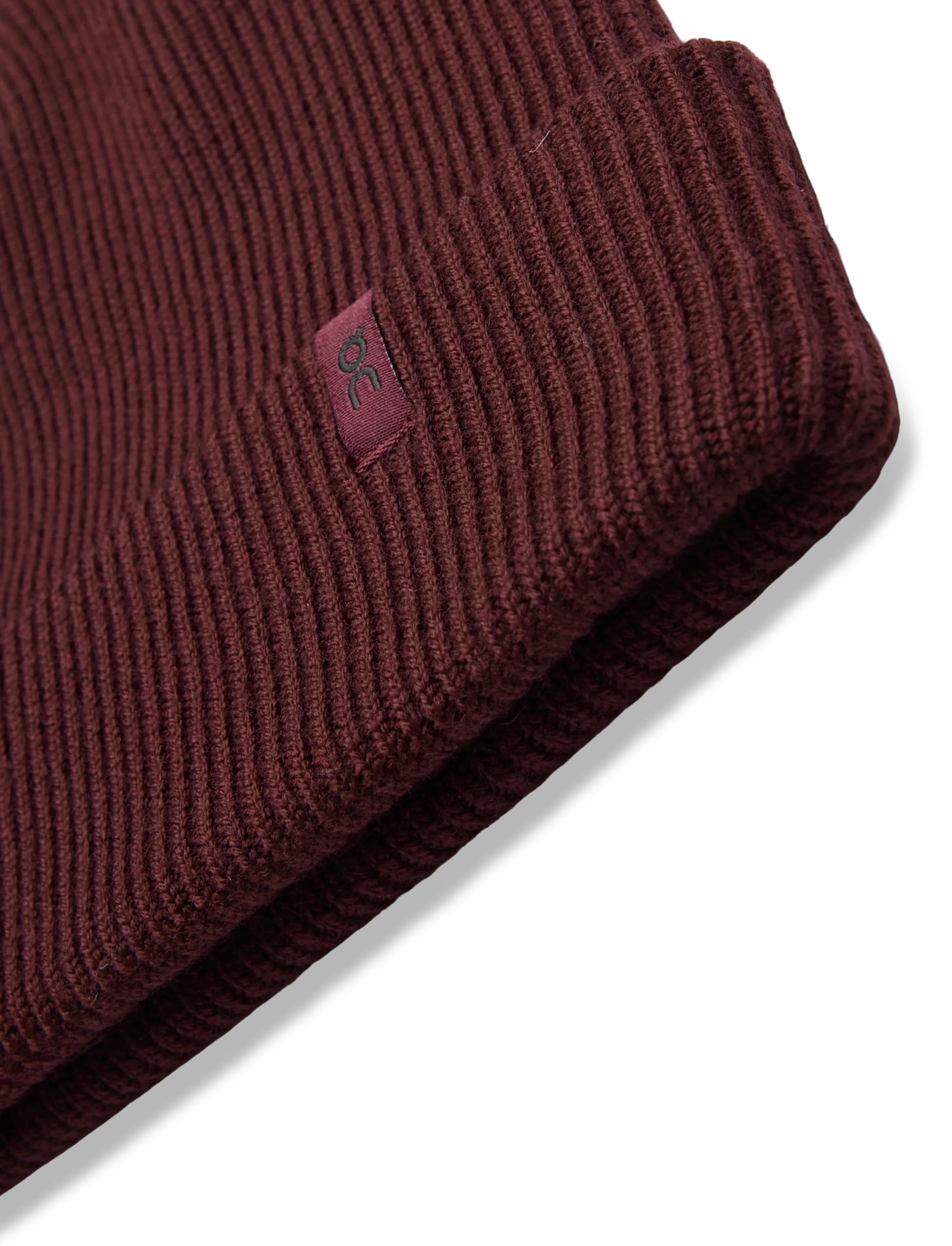 On - Merino Beanie - beanie mütsid - maroon - 2
