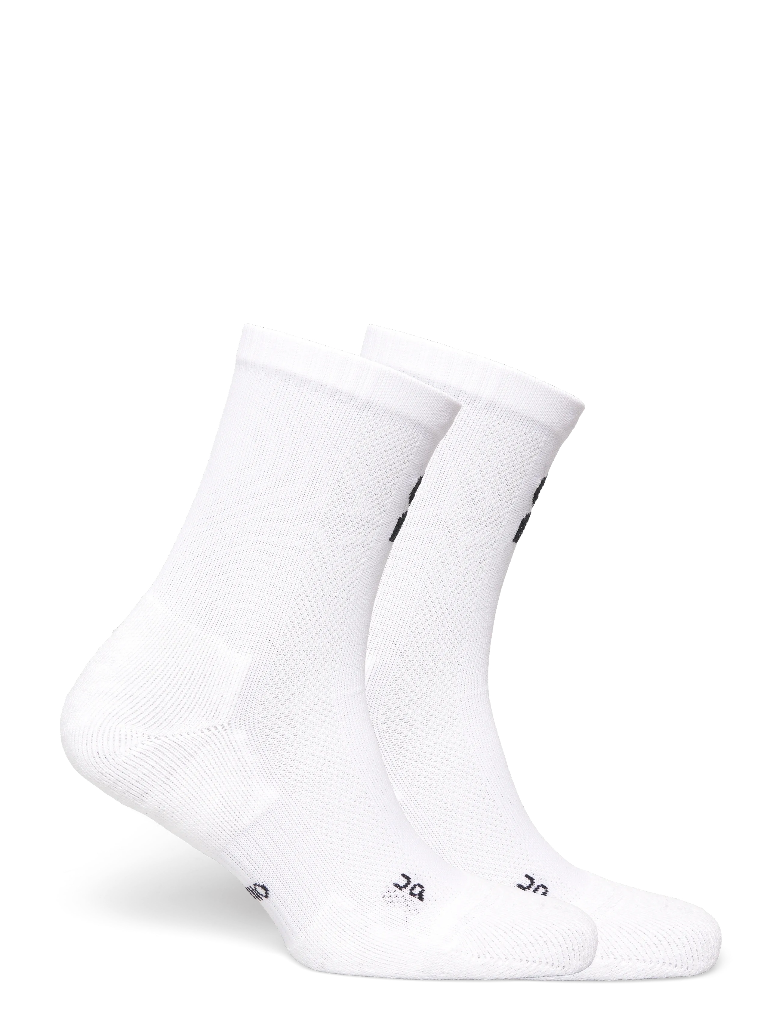 On - Core Run Sock High 2P - spordisokid - white - 1