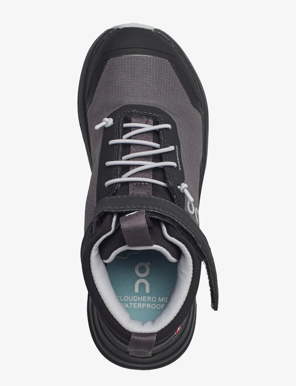 On - Cloudhero Mid Waterproof - løbesko - eclipse | black - 3