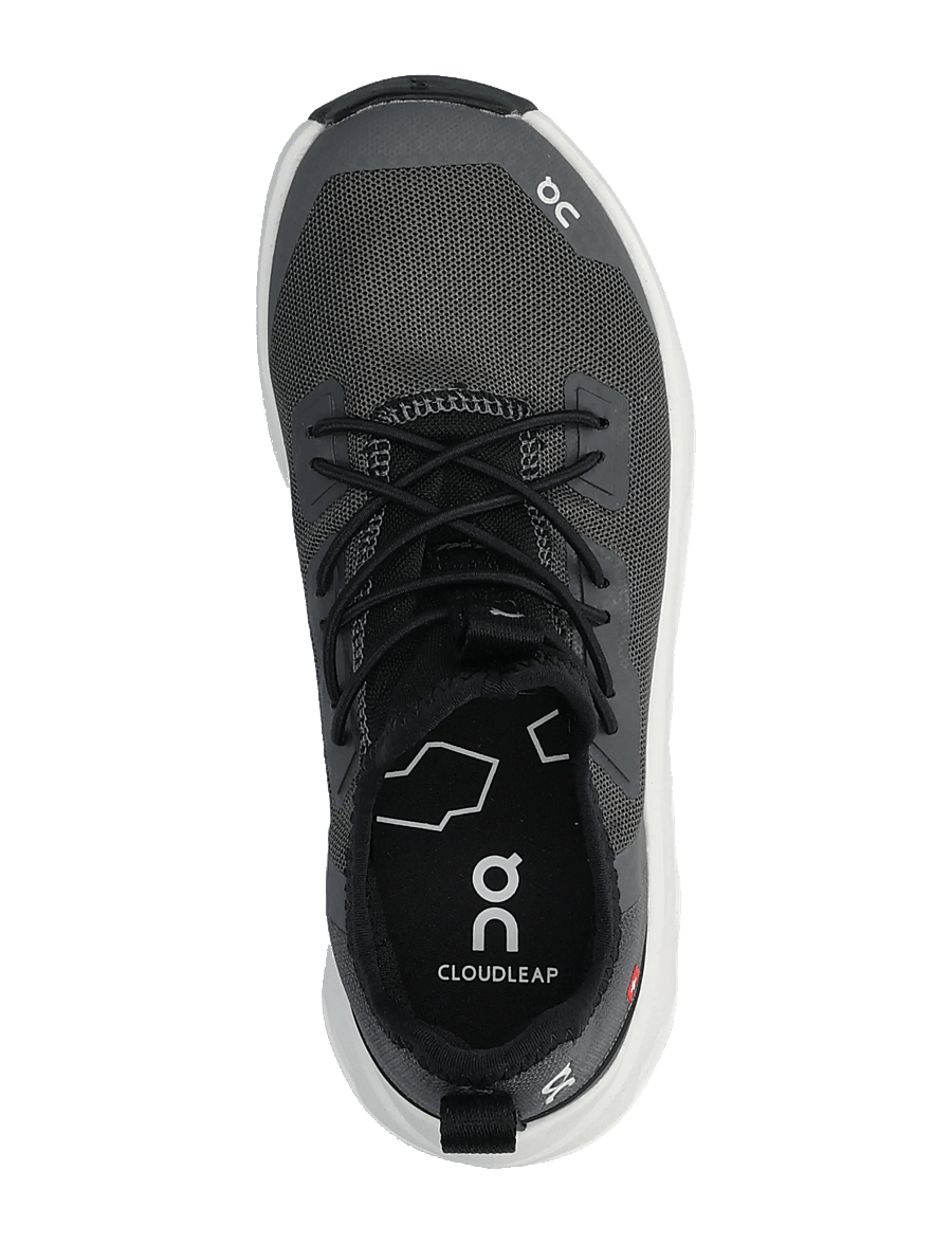 On - Cloudleap - niedriger schnitt - black | white - 3