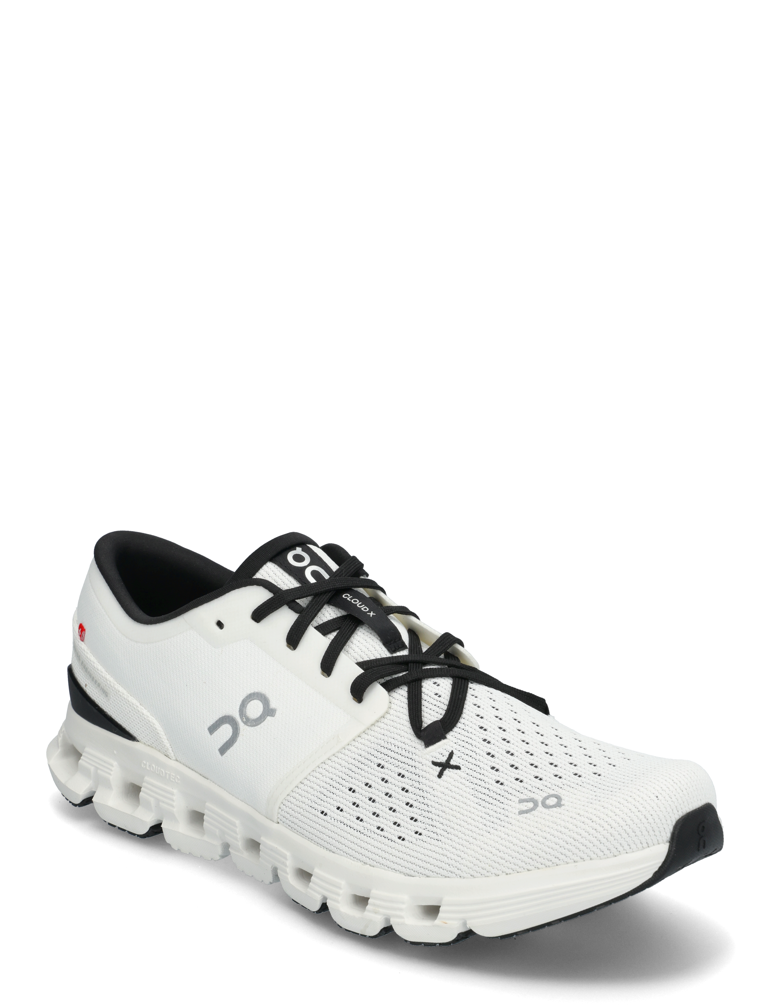 On Cloud X 4 - Løbesko - IVORY | BLACK / white