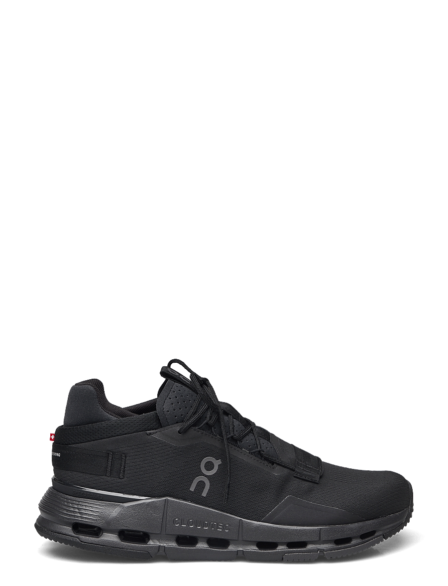 On - Cloudnova 2 - low tops - all black - 1