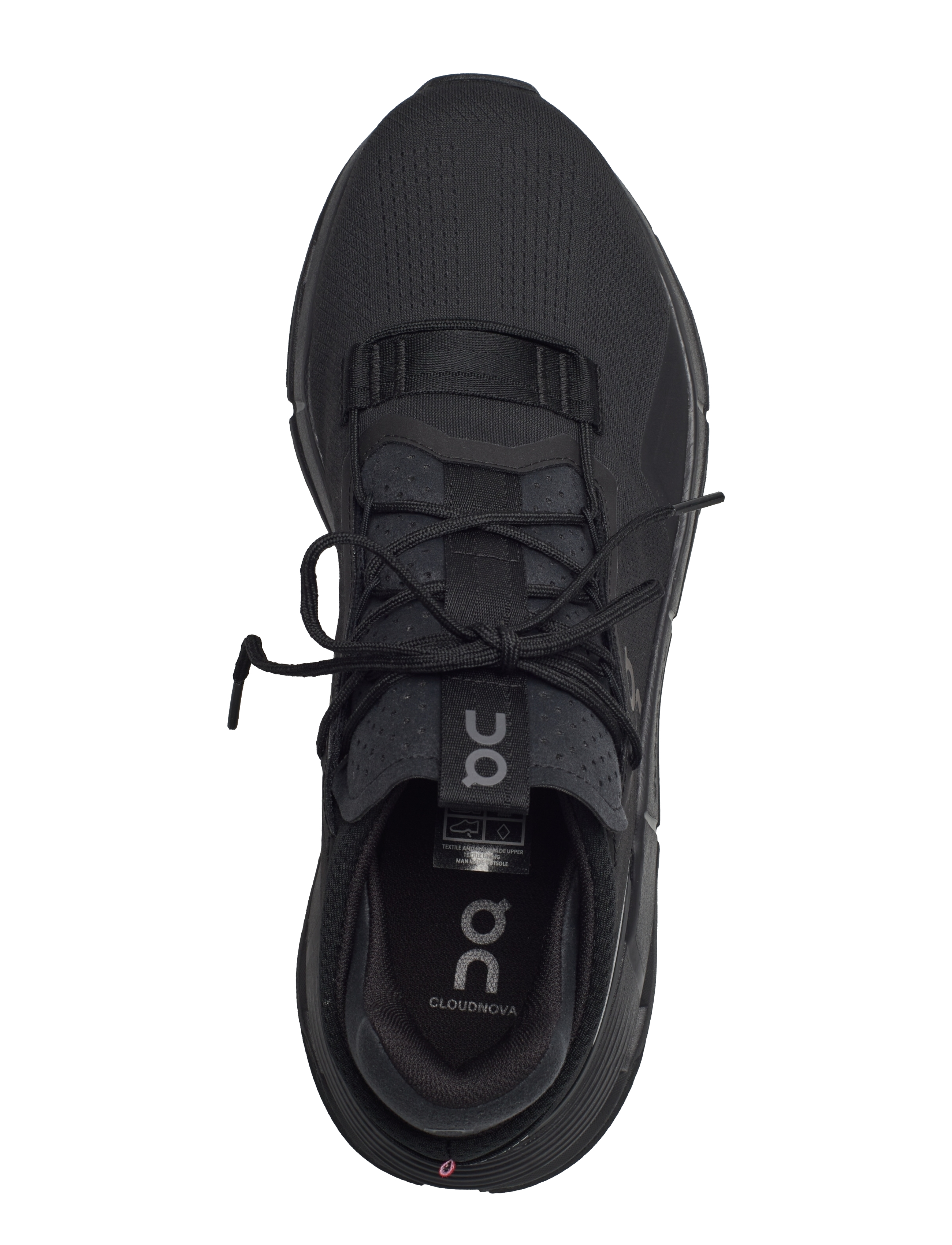 On - Cloudnova 2 - niedriger schnitt - all black - 3