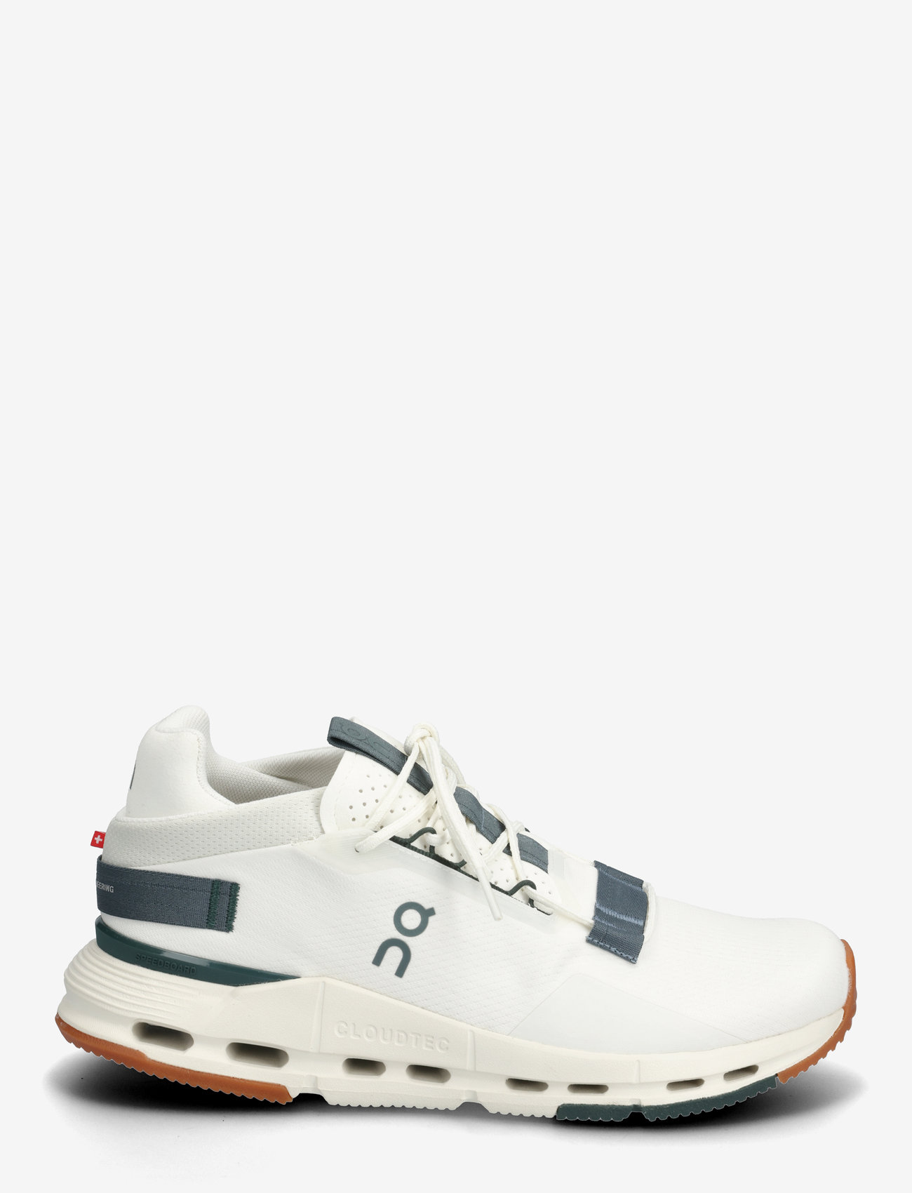 On - Cloudnova 2 - training shoes - ivory | olive - 1