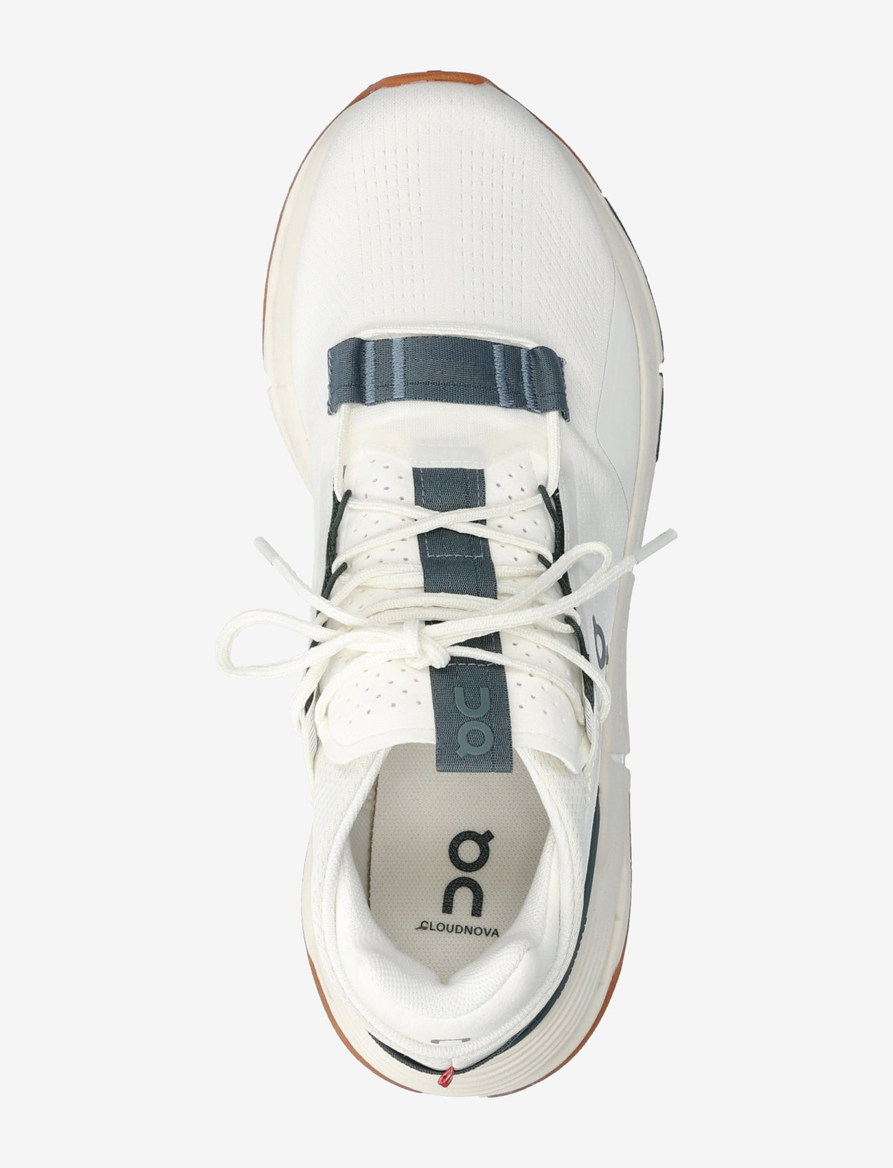 On - Cloudnova 2 - training shoes - ivory | olive - 3