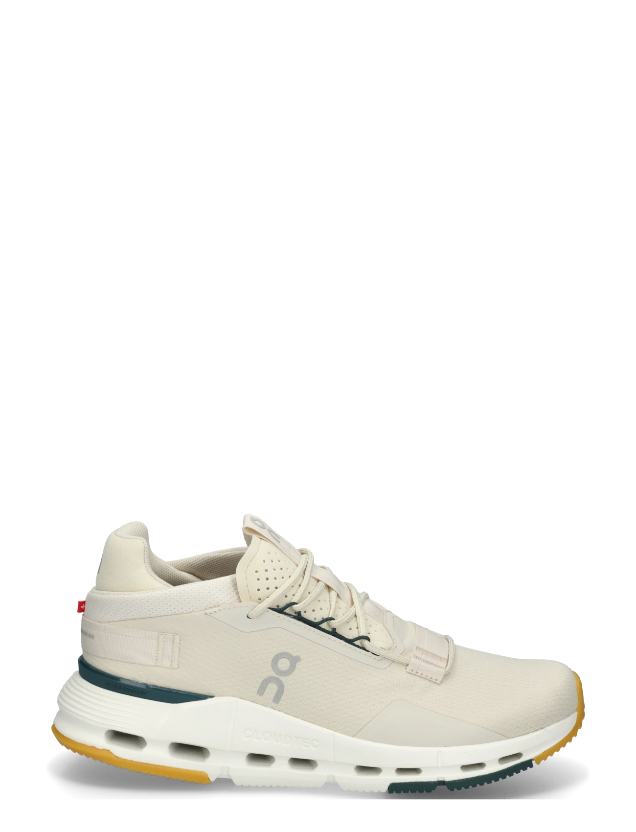 On - Cloudnova 2 - lave sneakers - grain | ivory - 2
