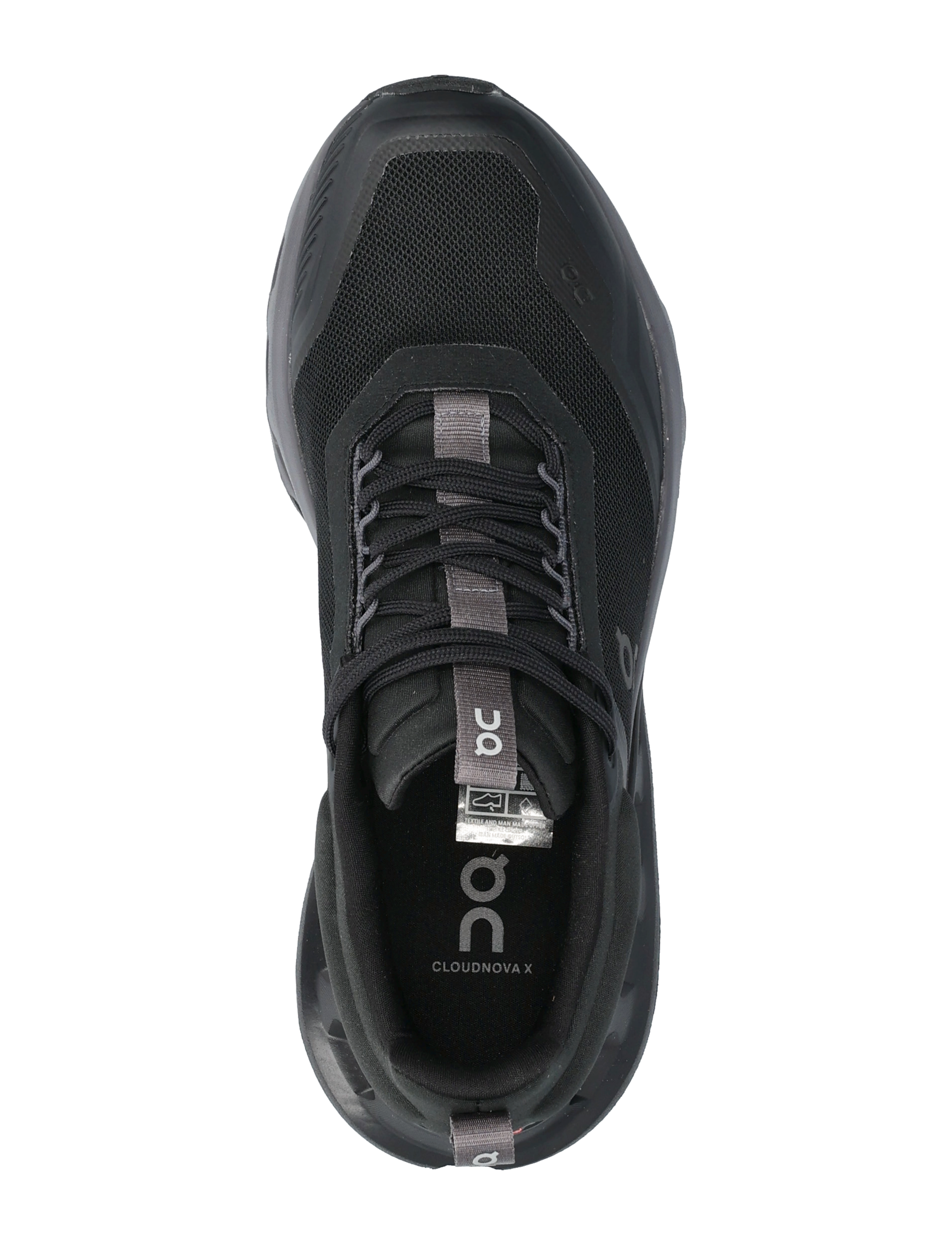 On - Cloudnova X - laufschuhe - black | eclipse - 3
