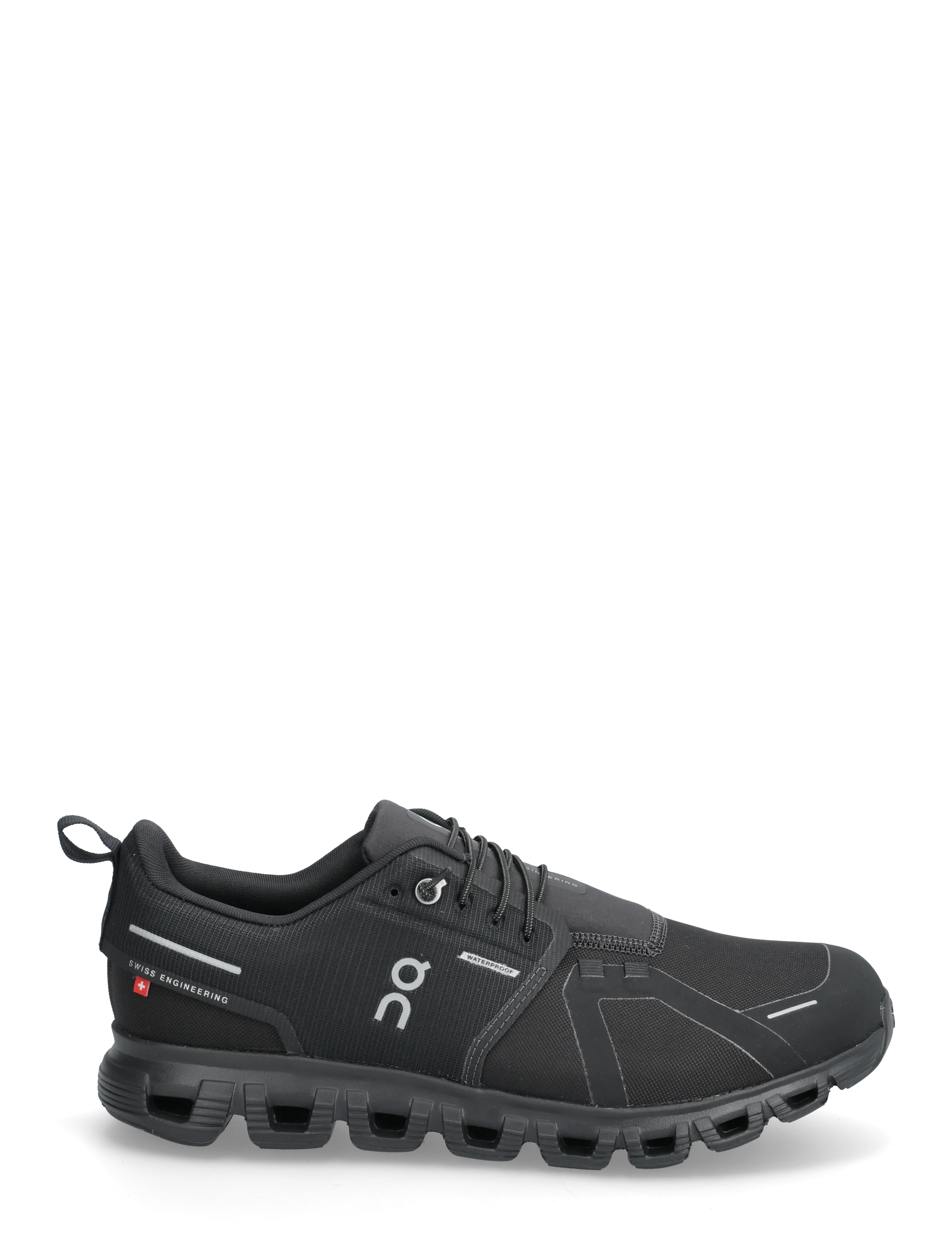 On - Cloud 6 Waterproof - laag sneakers - black | black - 1