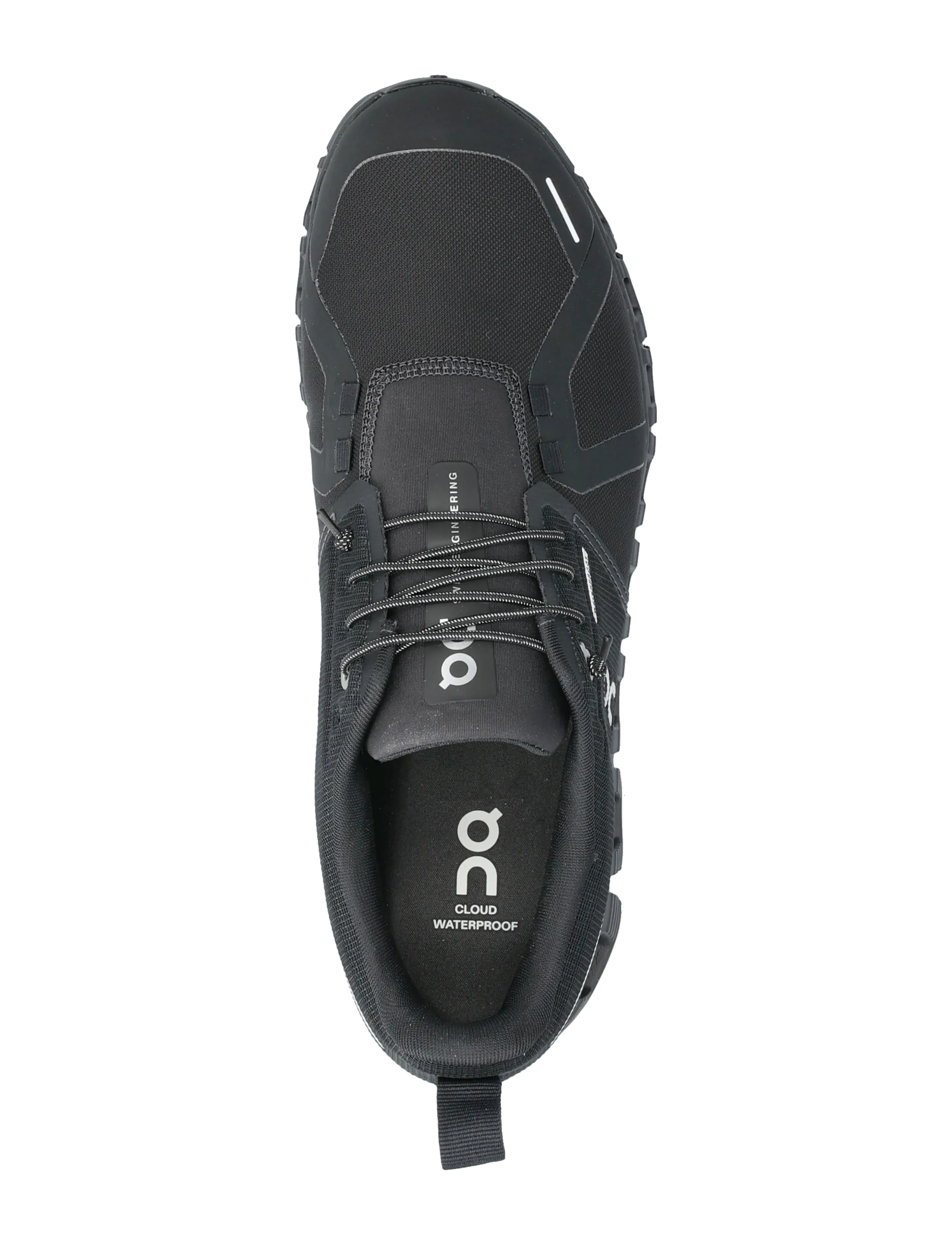 On - Cloud 6 Waterproof - laag sneakers - black | black - 3