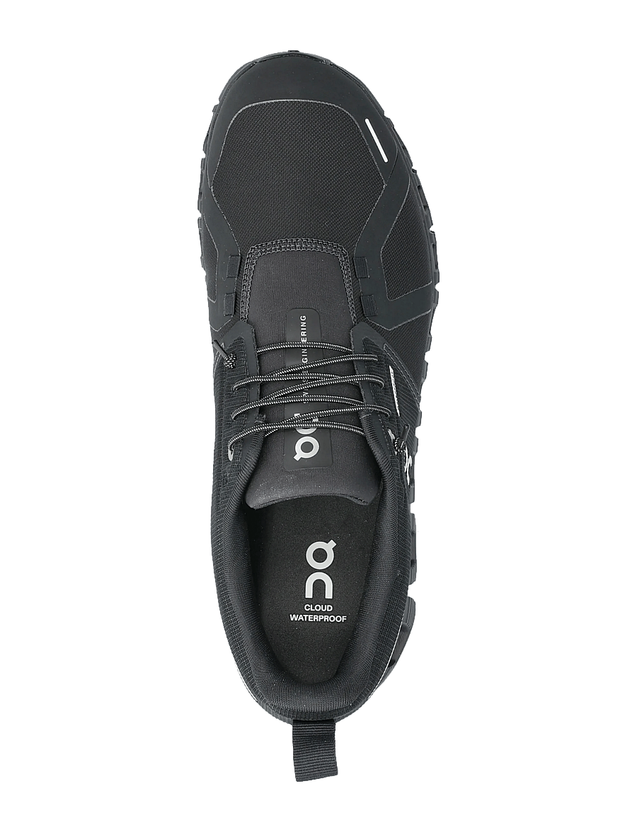 On - Cloud 6 Waterproof - lave sneakers - black | black - 3