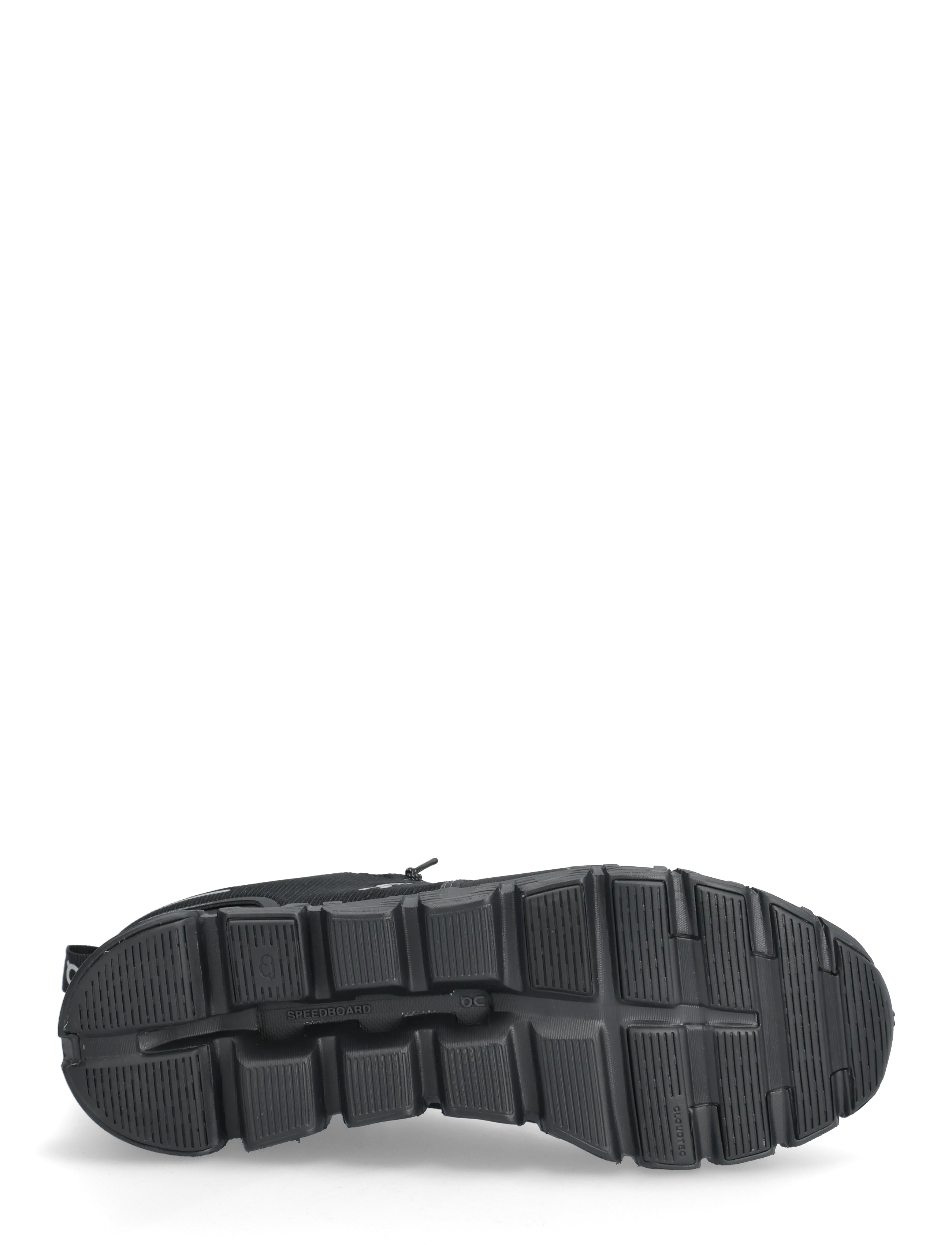 On - Cloud 6 Waterproof - laag sneakers - black | black - 4