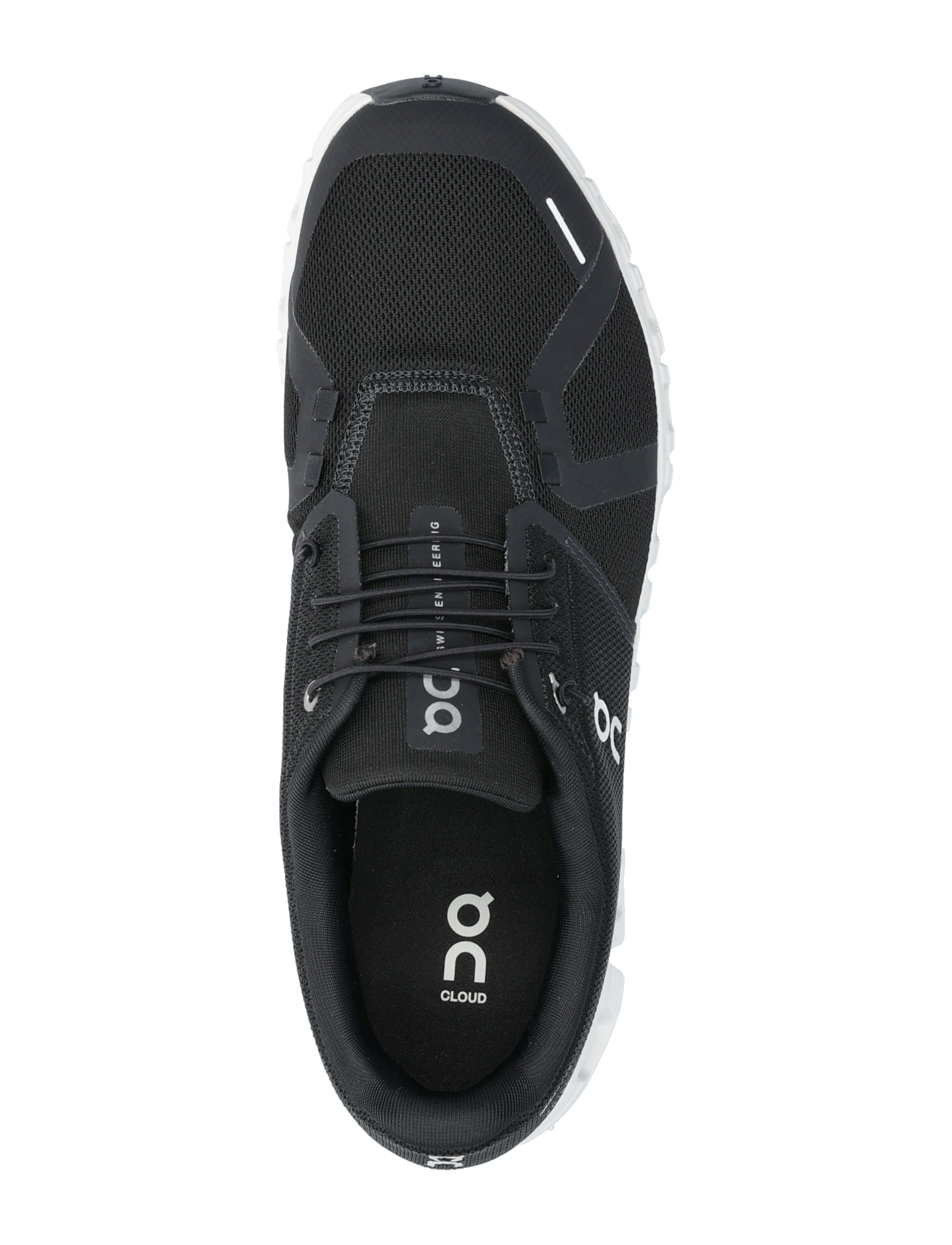On - Cloud 6 - niedrige sneakers - black | white - 3