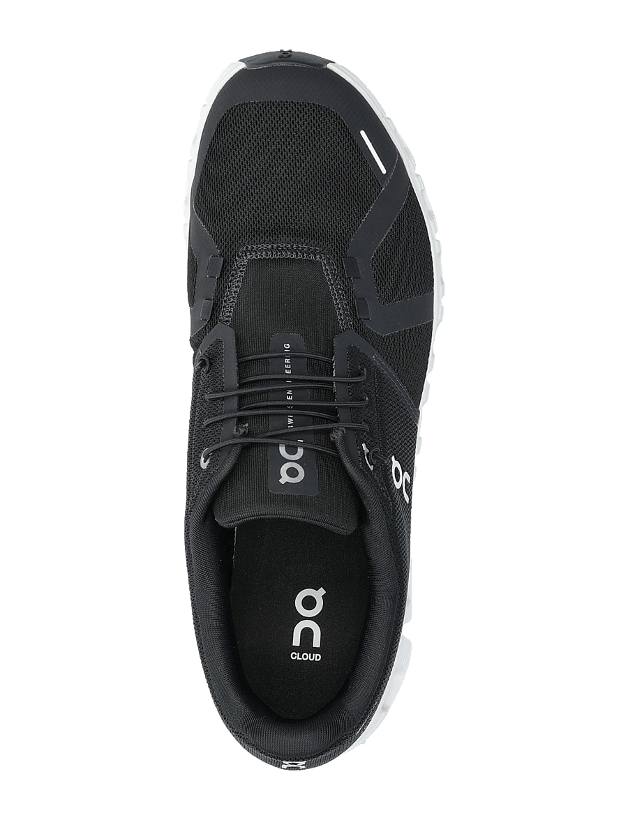 On - Cloud 6 - niedriger schnitt - black | white - 3