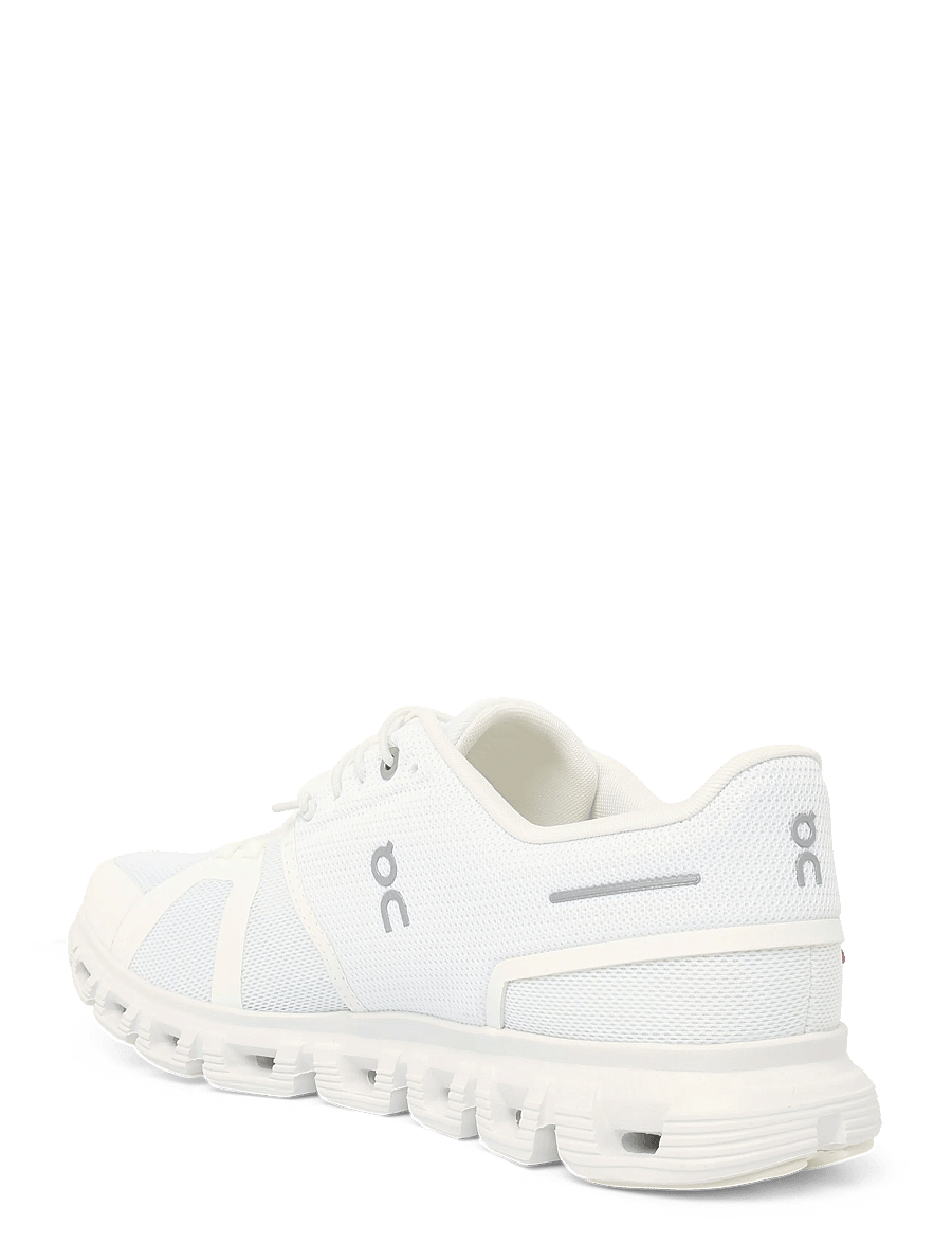 On - Cloud 6 - niedriger schnitt - white | white - 1