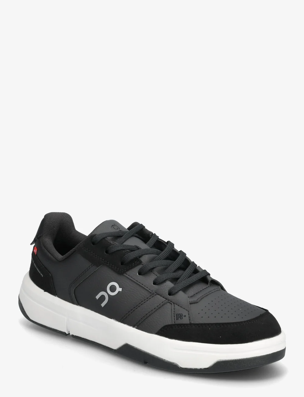 On - The ROGER Clubhouse - låga sneakers - black | white - 0