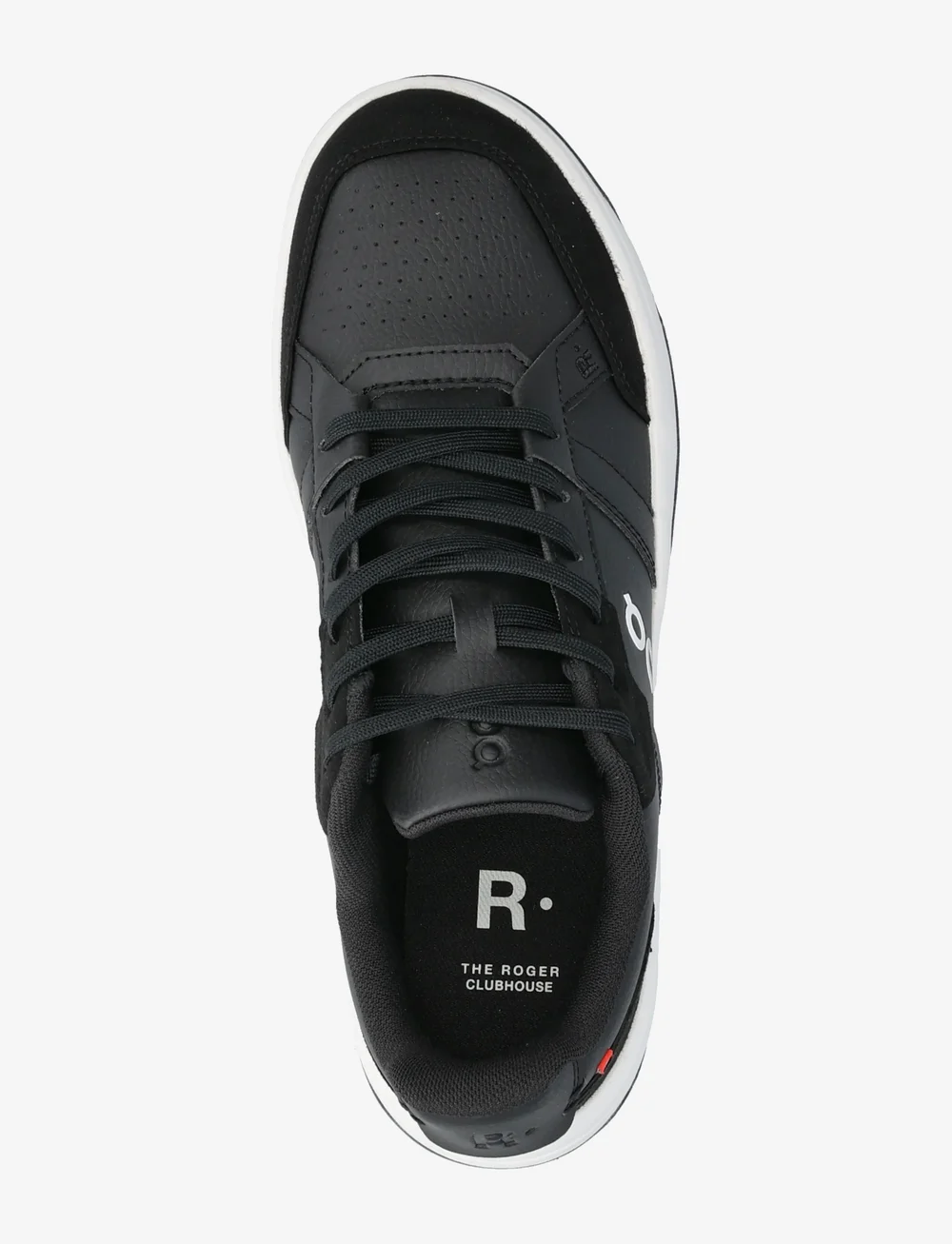 On - The ROGER Clubhouse - låga sneakers - black | white - 3