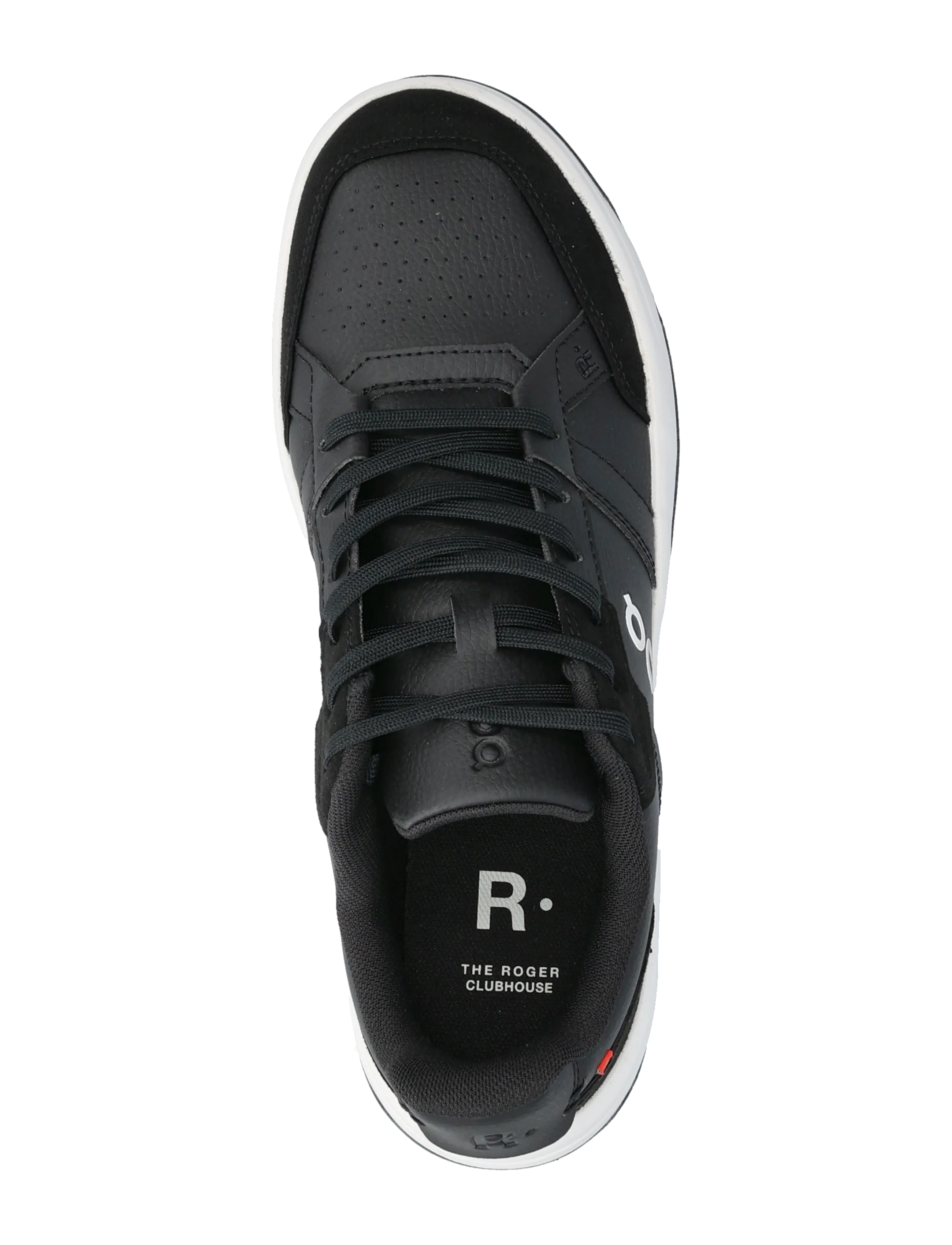 On - THE ROGER Clubhouse - niedriger schnitt - black | white - 3