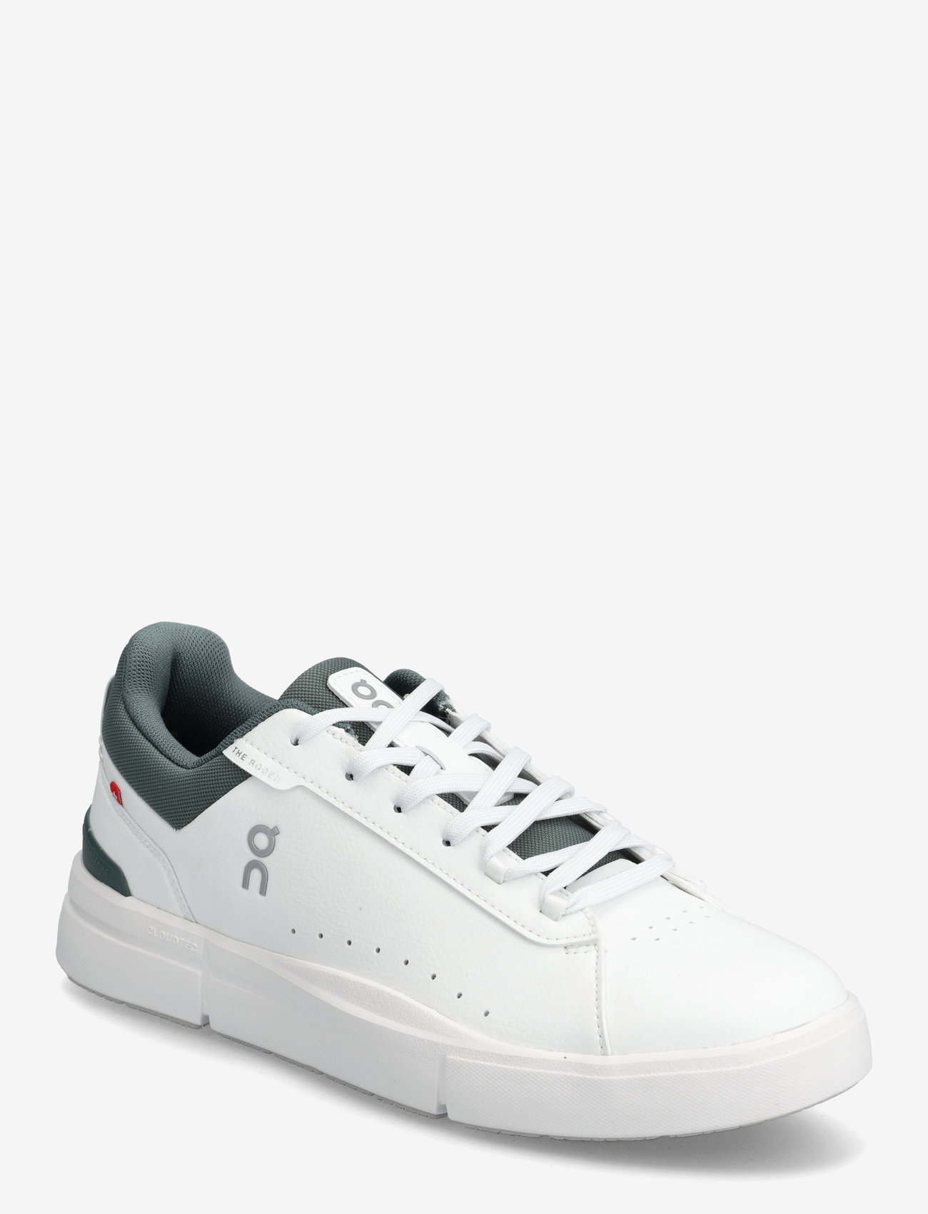 On - THE ROGER Advantage - låga sneakers - white | olive - 0