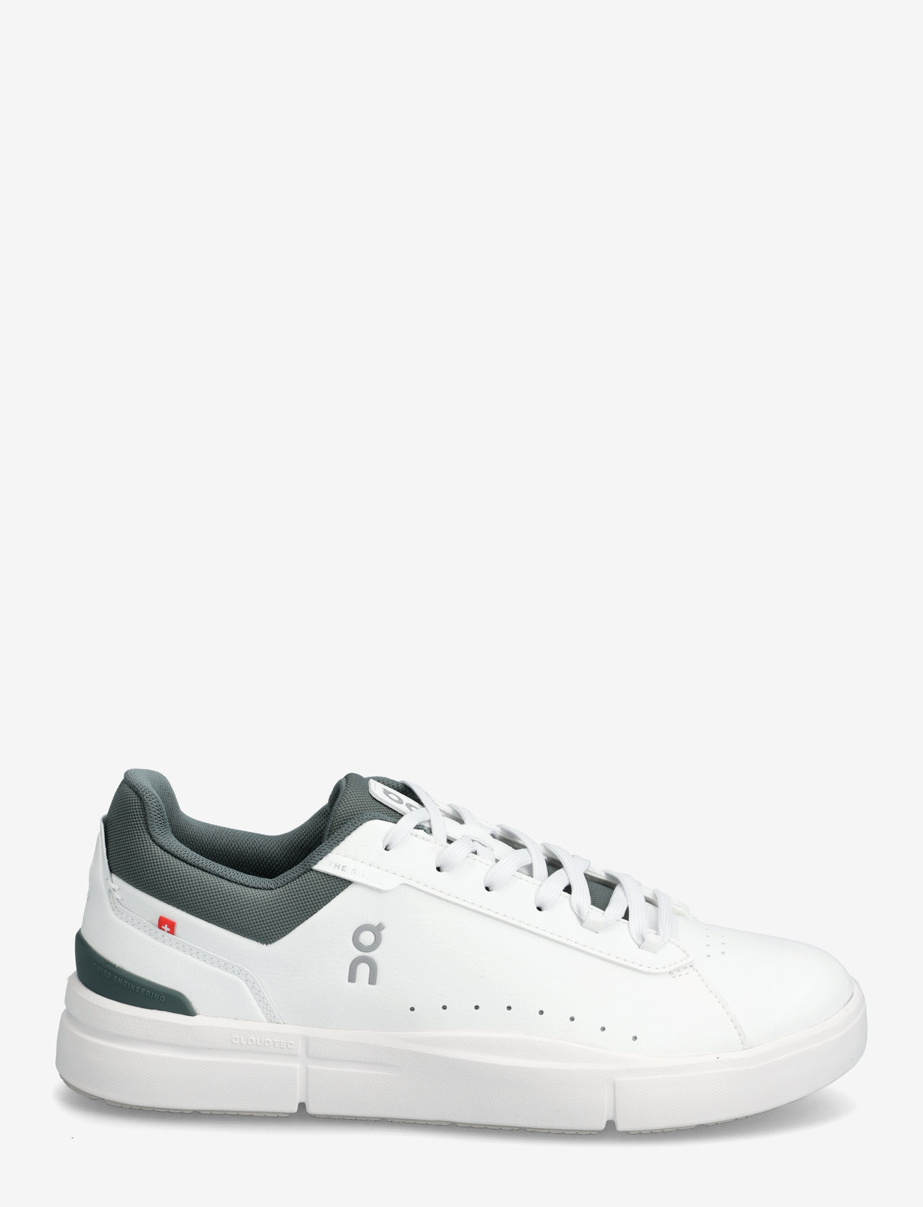 On - THE ROGER Advantage - låga sneakers - white | olive - 1