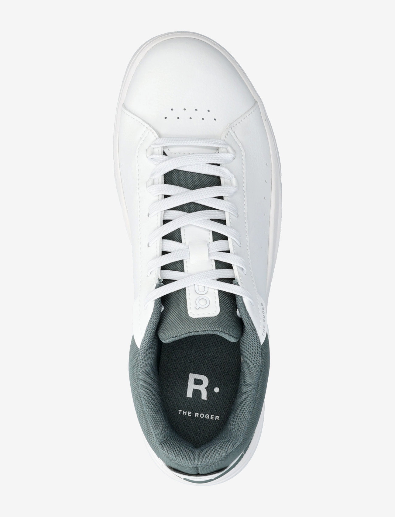 On - THE ROGER Advantage - låga sneakers - white | olive - 3