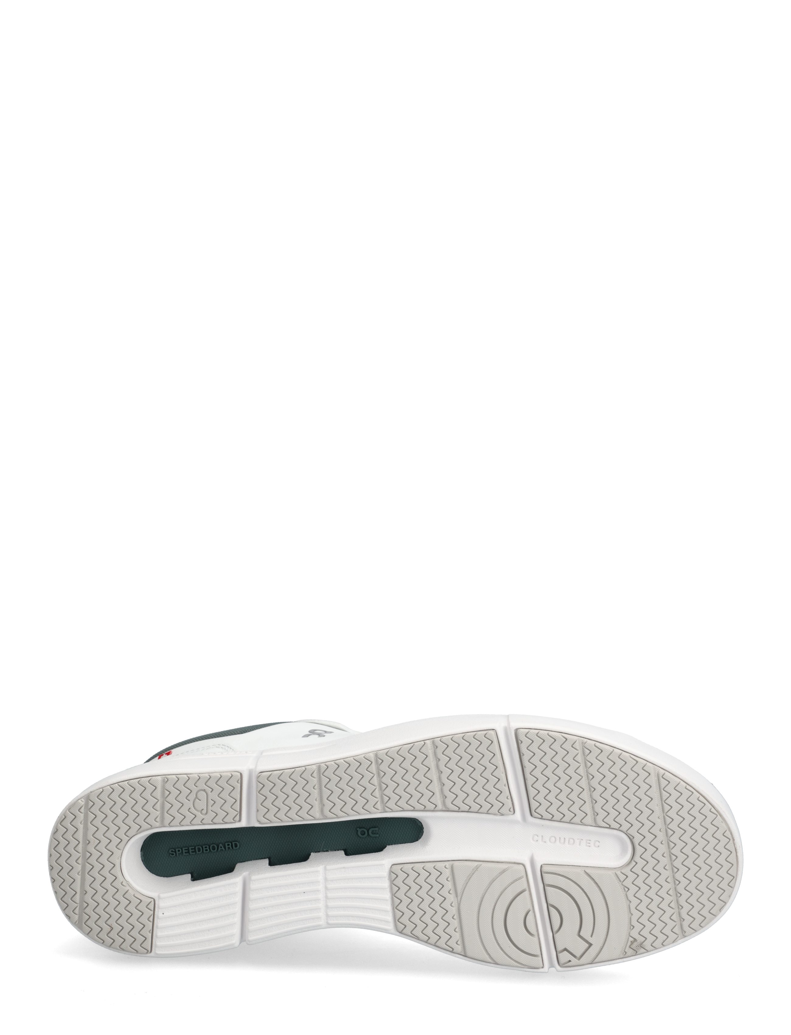 On - THE ROGER Advantage - niedriger schnitt - white | olive - 4