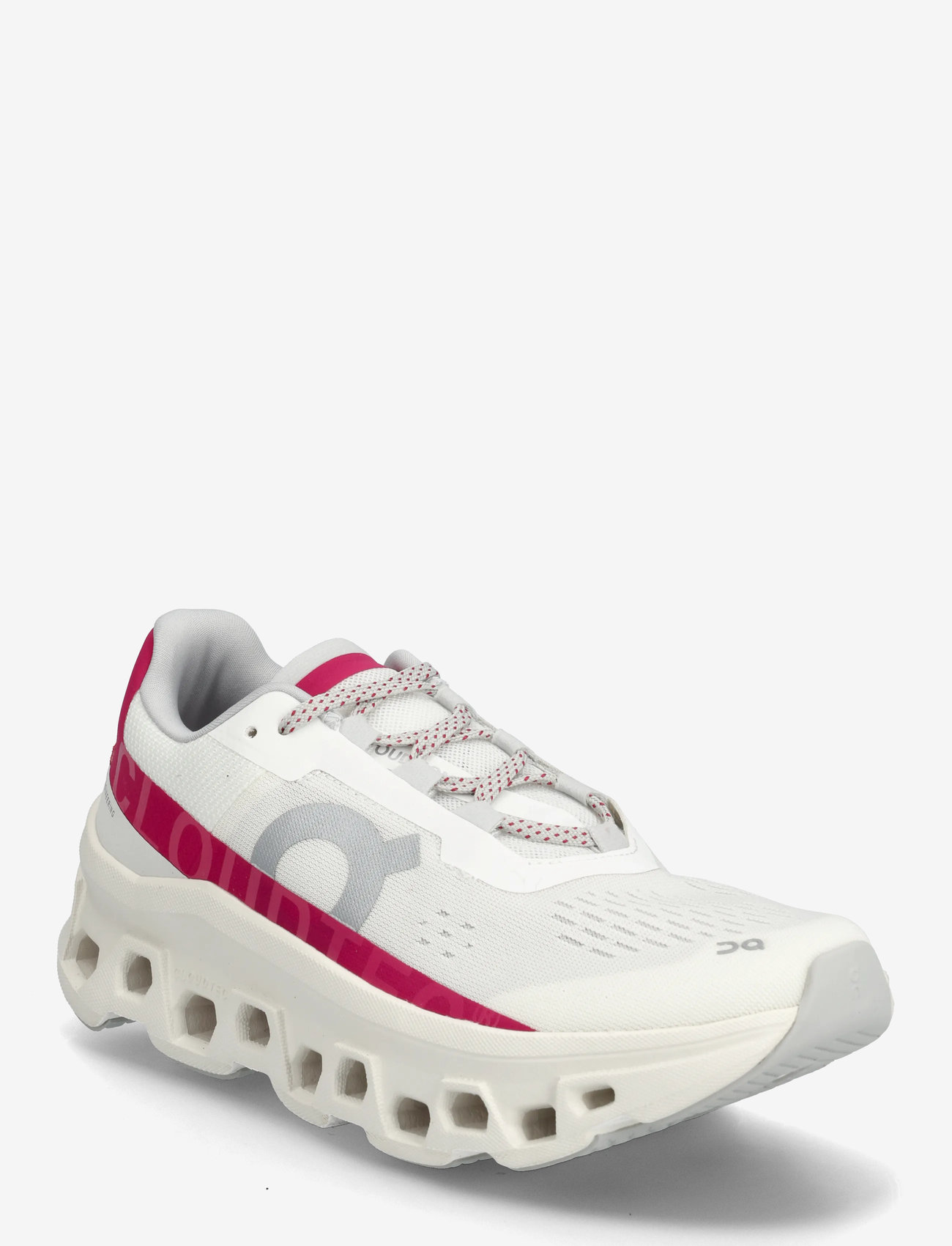 On - Cloudmonster - gummistövlar - ivory | grenadine - 0