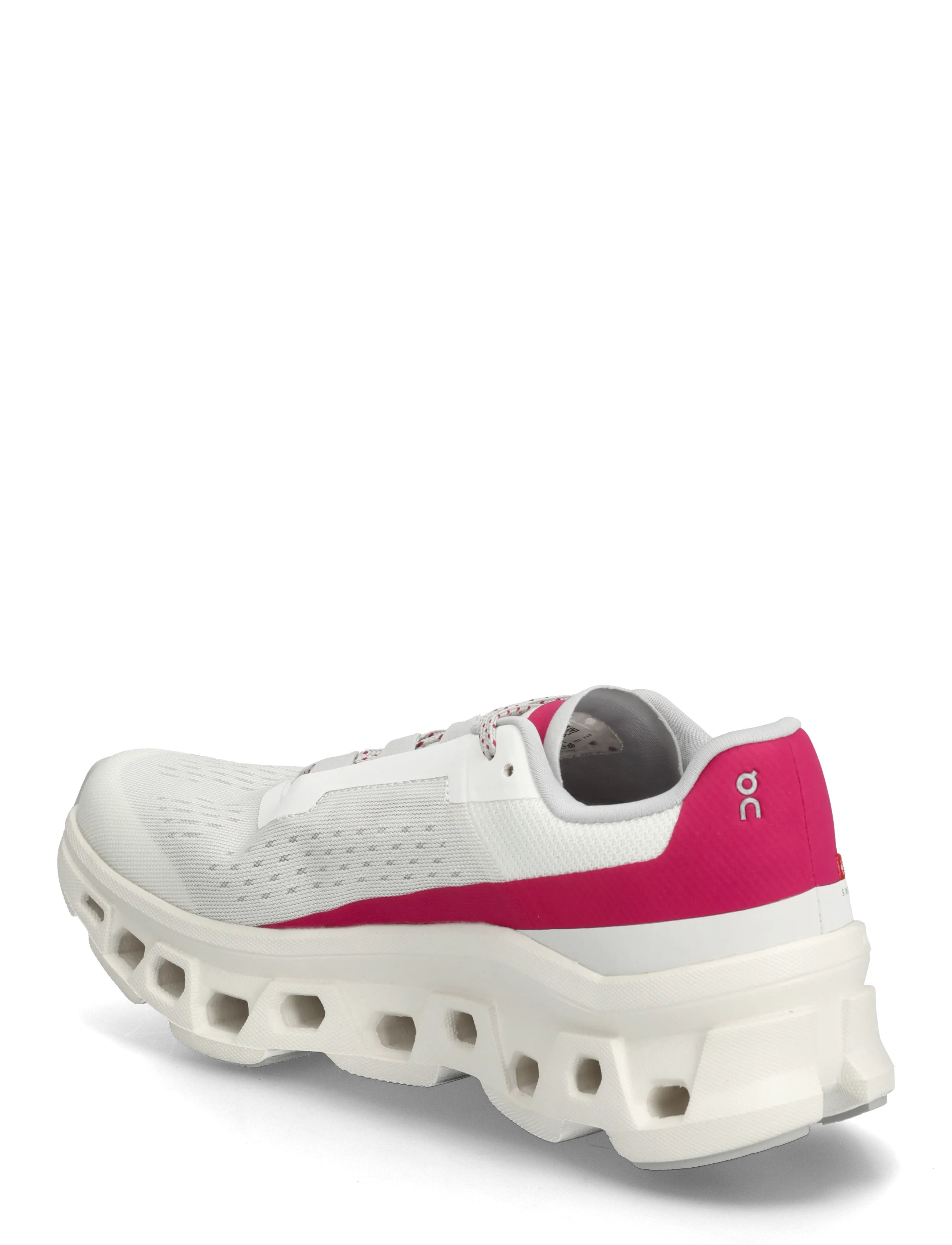On - Cloudmonster - ivory | grenadine - 2