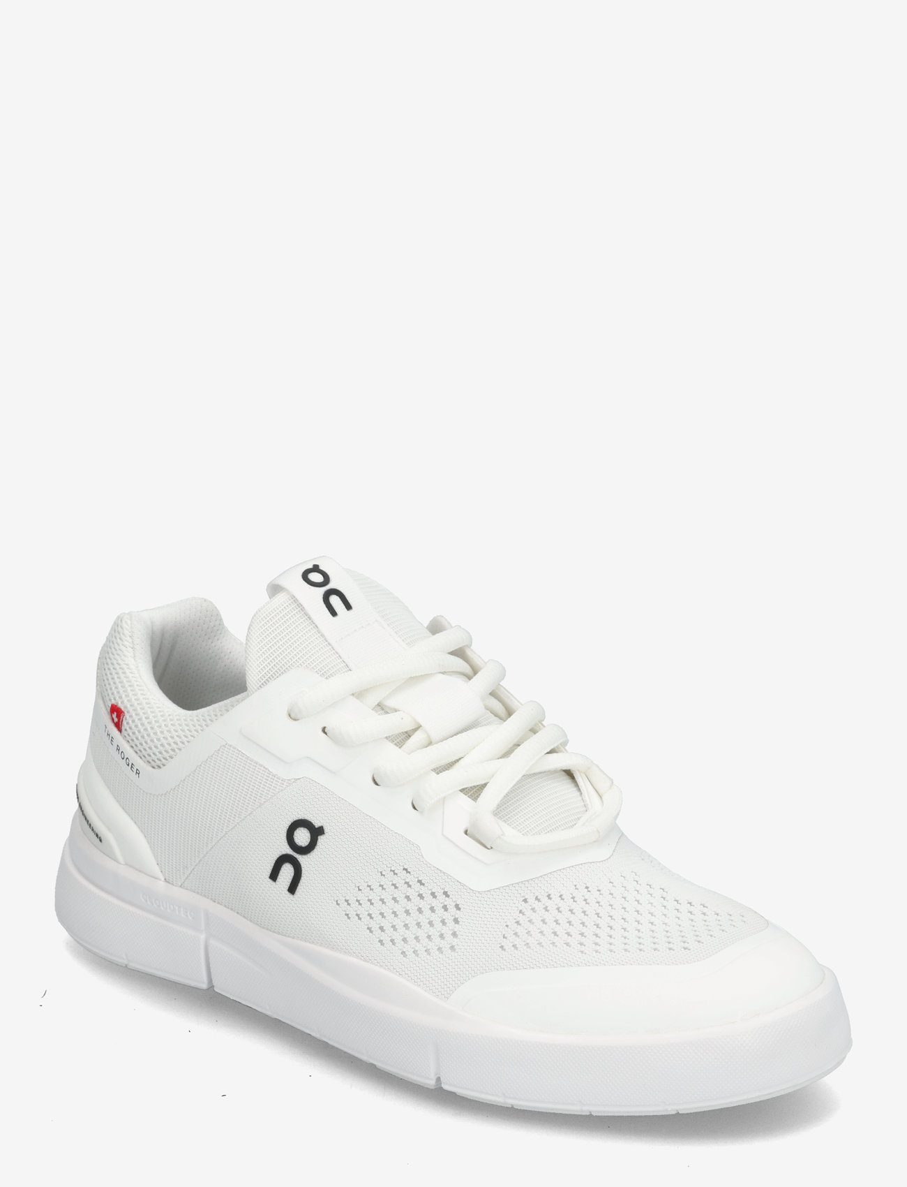 On - THE ROGER Spin - niedrige sneakers - white | black - 0