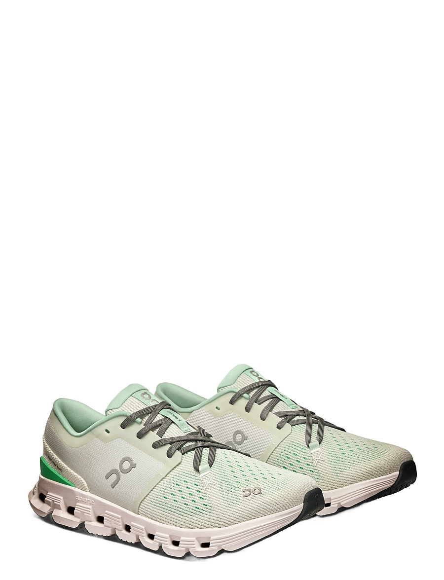On - Cloud X 4 - tennised - aloe | honeydew - 0