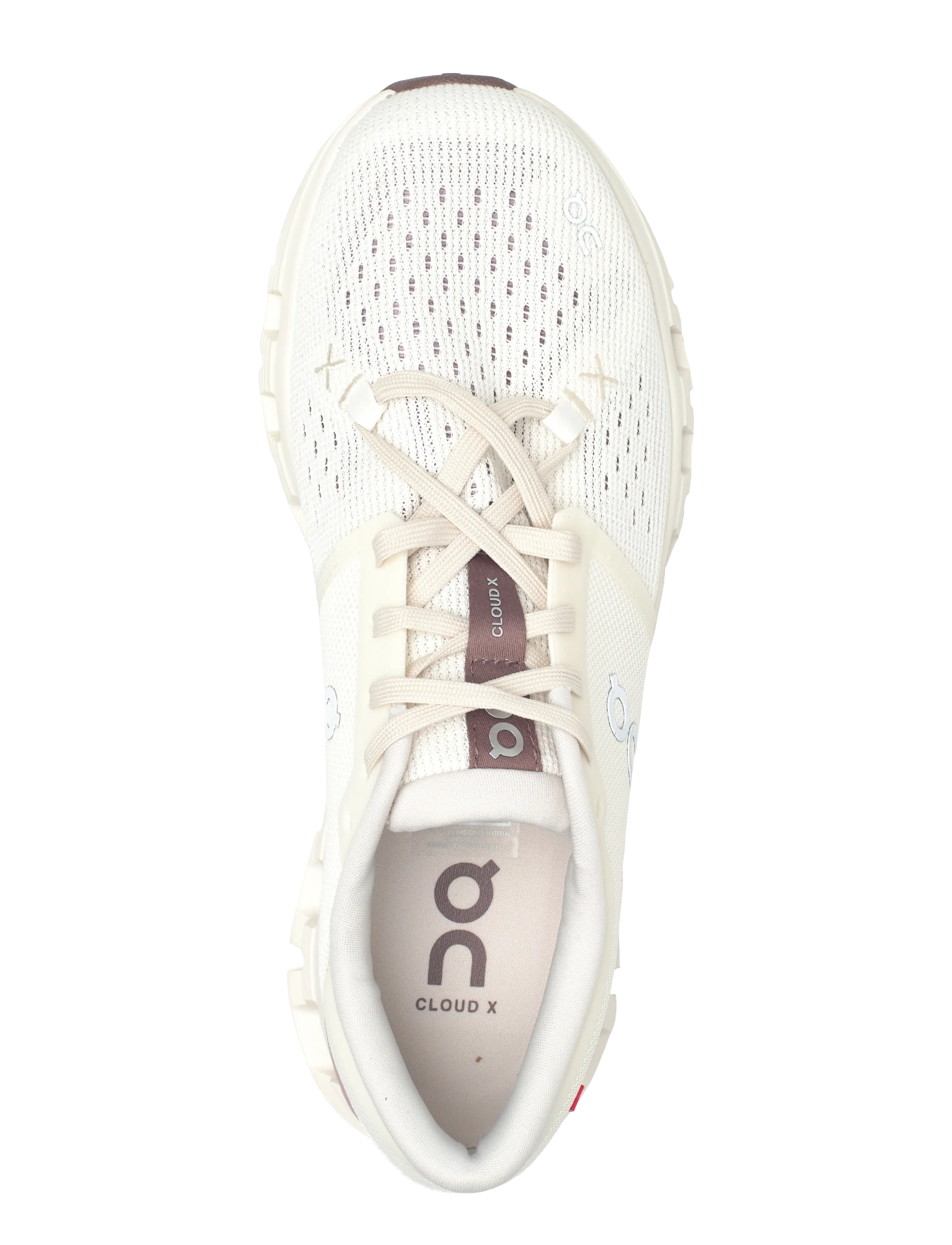 On - Cloud X 4 - träningsskor - ivory | heron - 3