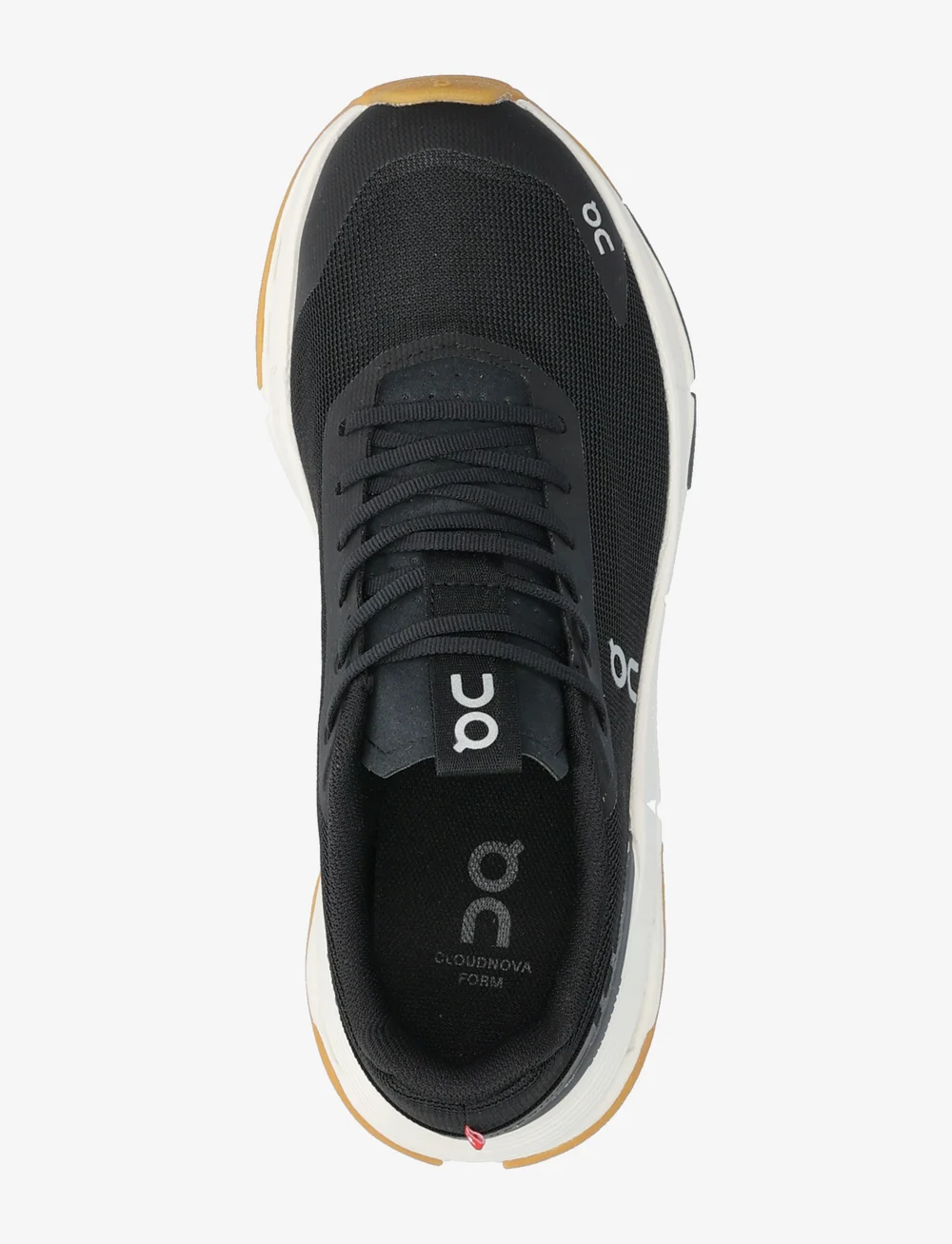 On - Cloudnova Form 2 - niedrige sneakers - black | ivory - 3