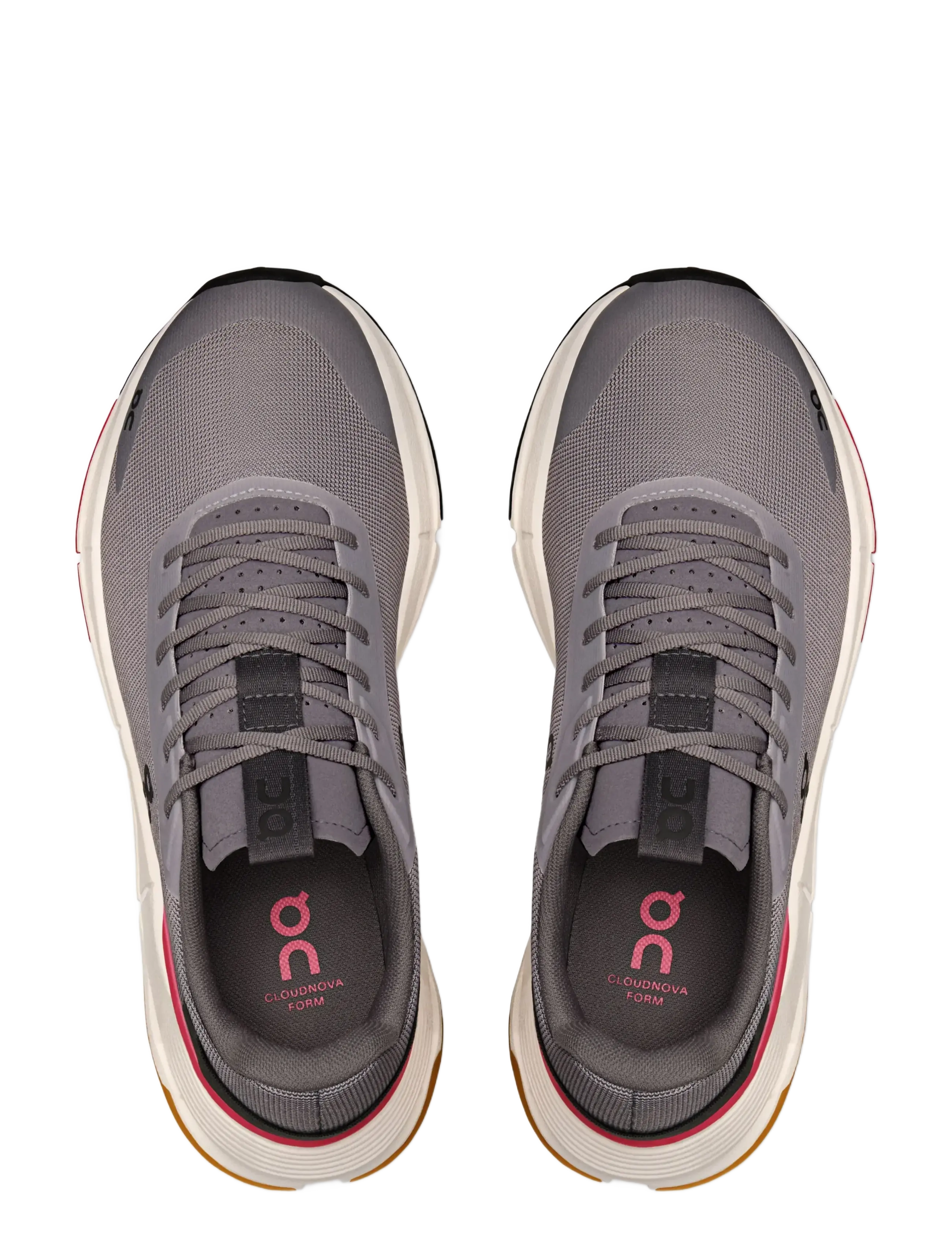 On - Cloudnova Form 2 - niedrige sneakers - ember | ivory - 2