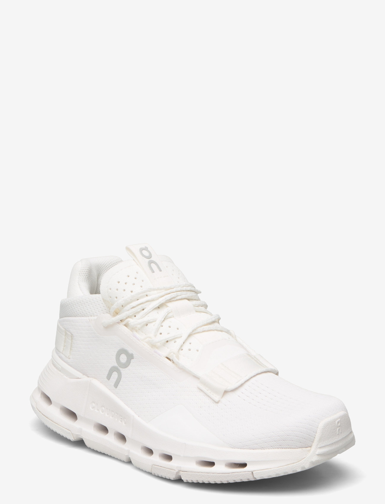 On - Cloudnova 2 - sporta apavi ar zemu augšdaļu - all white - 0