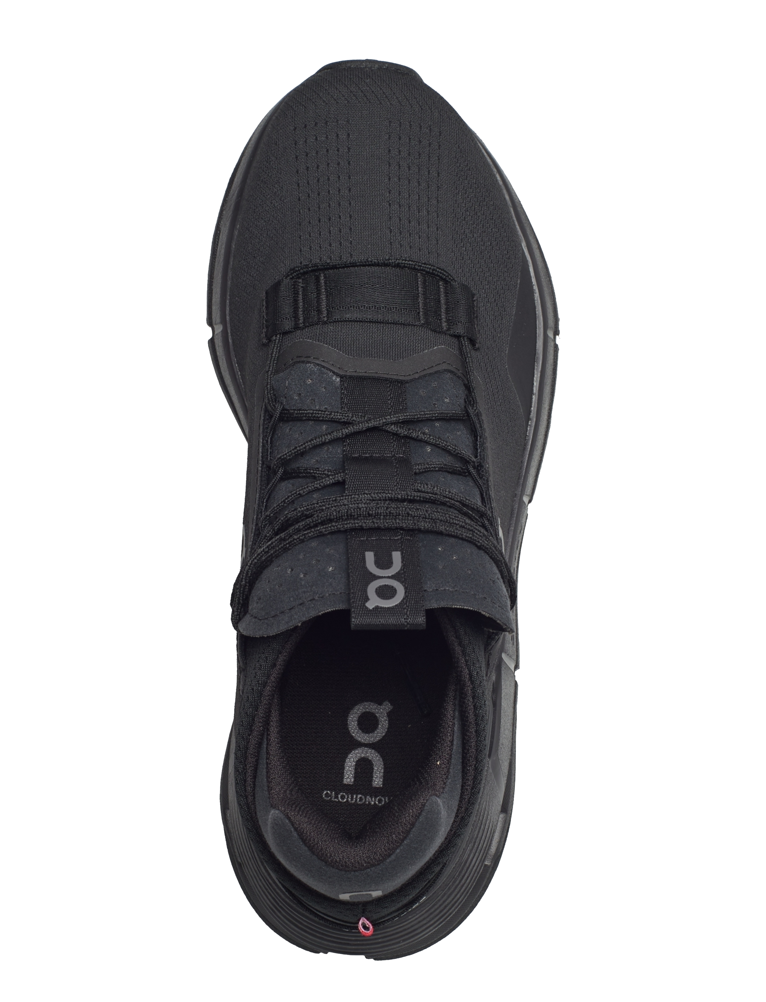 On - Cloudnova 2 - lave sneakers - all black - 3
