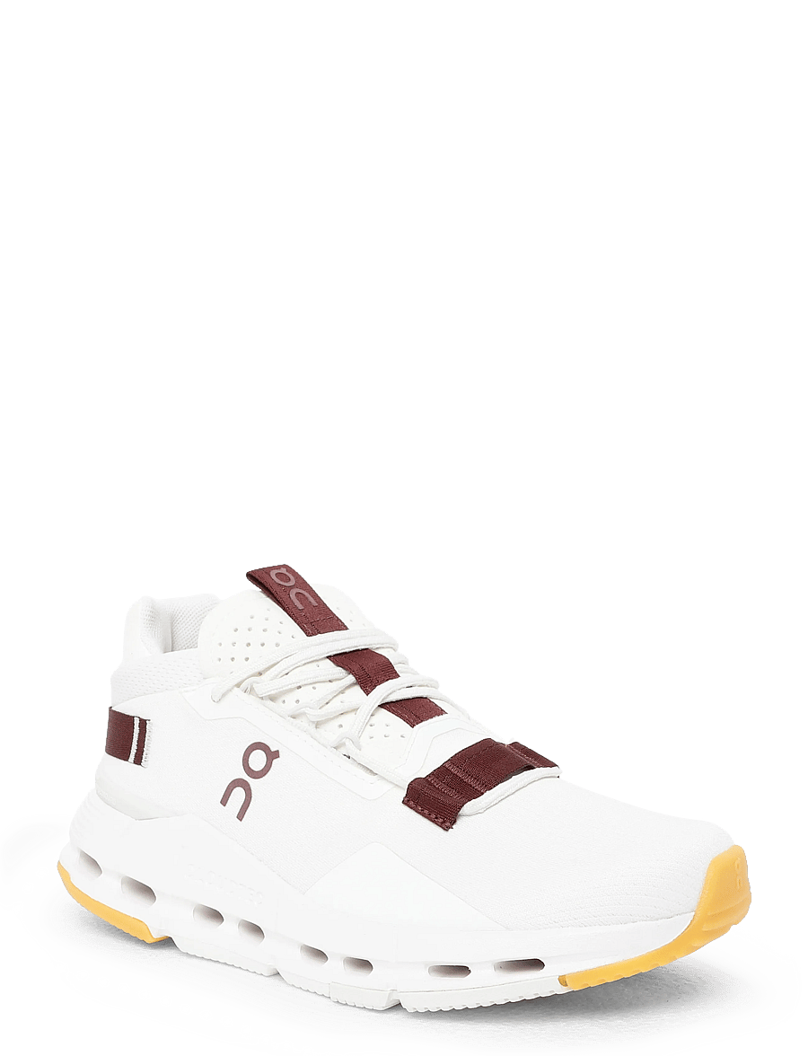 On - Cloudnova 2 - niedrige sneakers - ivory | maroon - 0