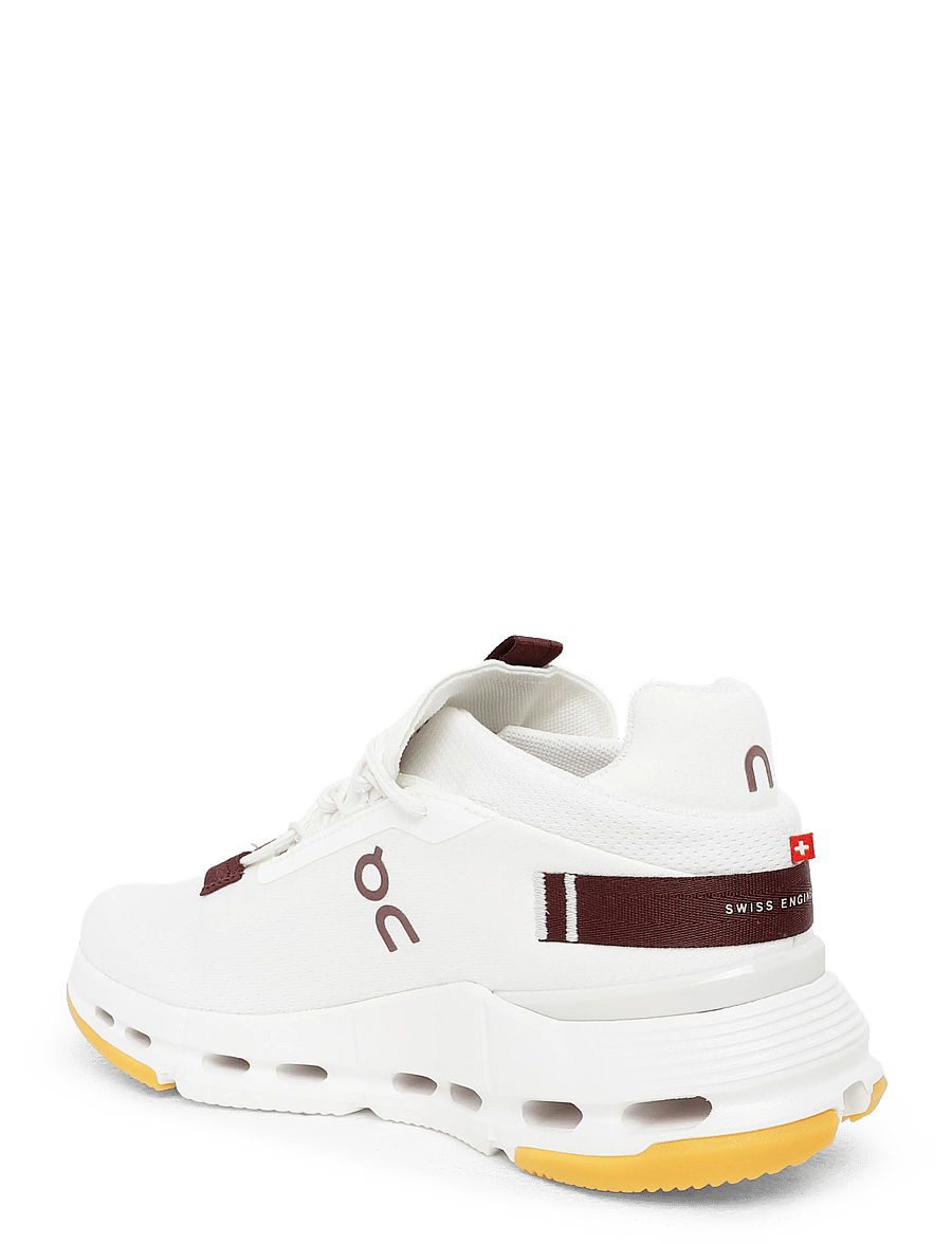 On - Cloudnova 2 - niedrige sneakers - ivory | maroon - 1