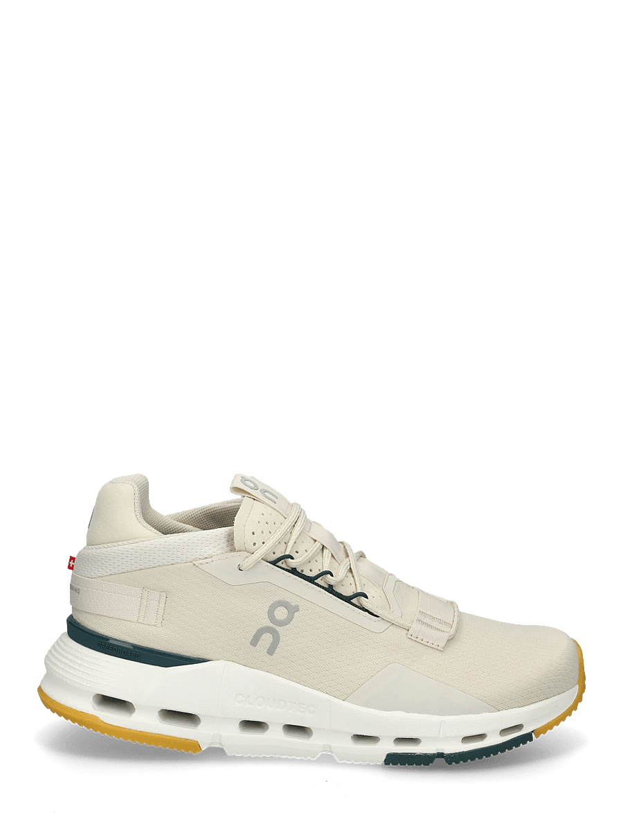 On - Cloudnova 2 - niedrige sneakers - grain | ivory - 2