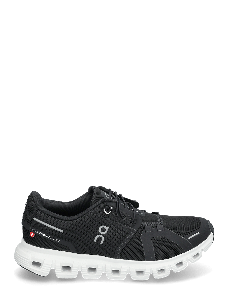 On - Cloud 6 - niedrige sneakers - black | white - 1