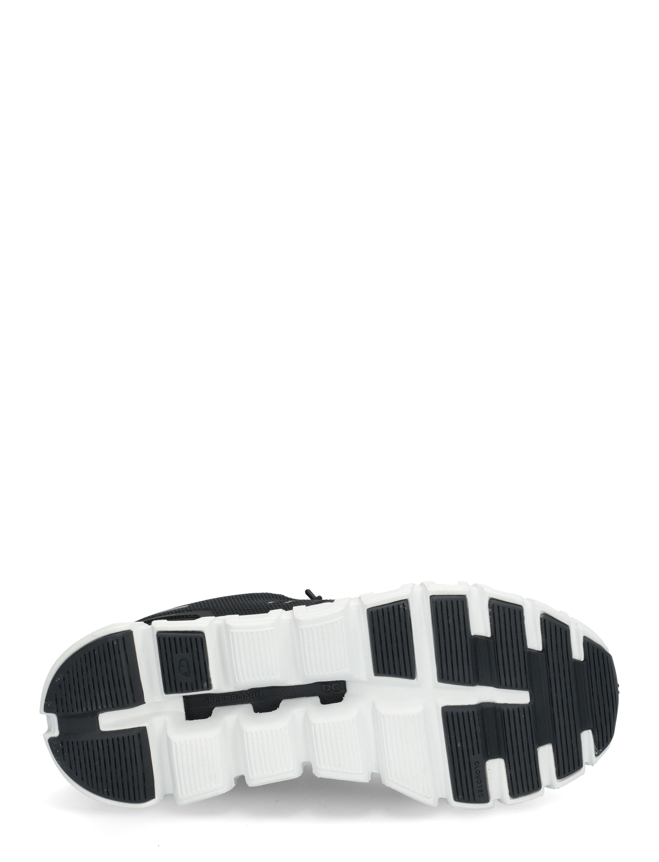 On - Cloud 6 - sporta apavi ar zemu augšdaļu - black | white - 4