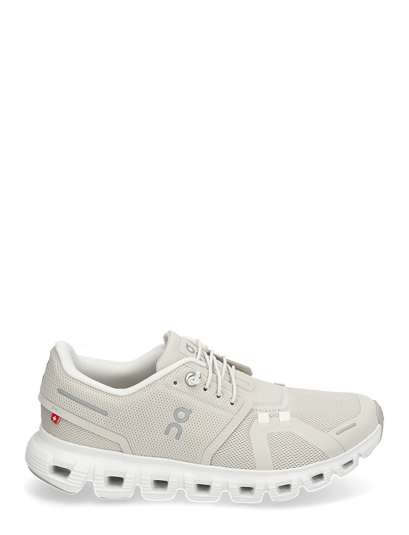On - Cloud 6 - tennised - pearl | white - 1