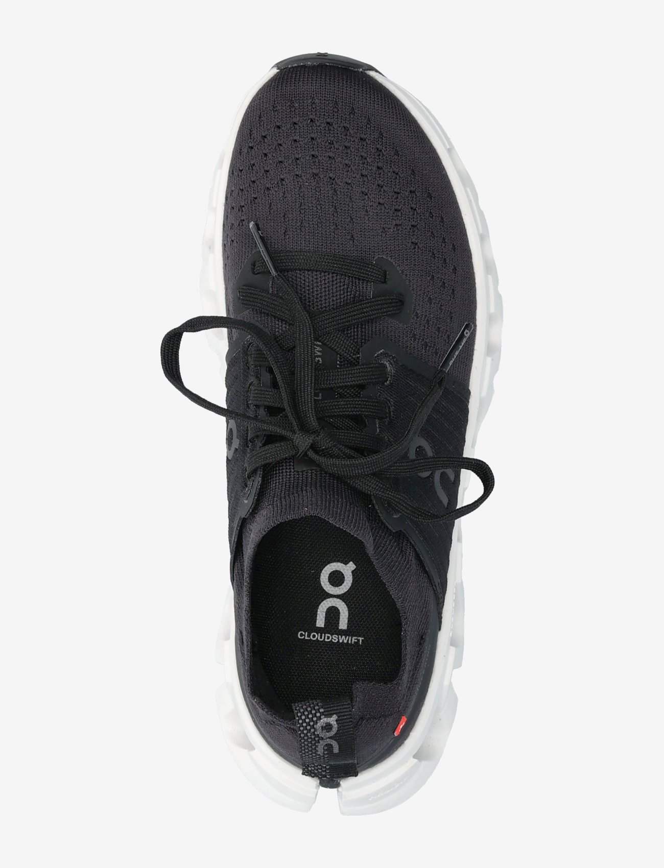 On - Cloudswift 4 - løbesko - black | white - 3