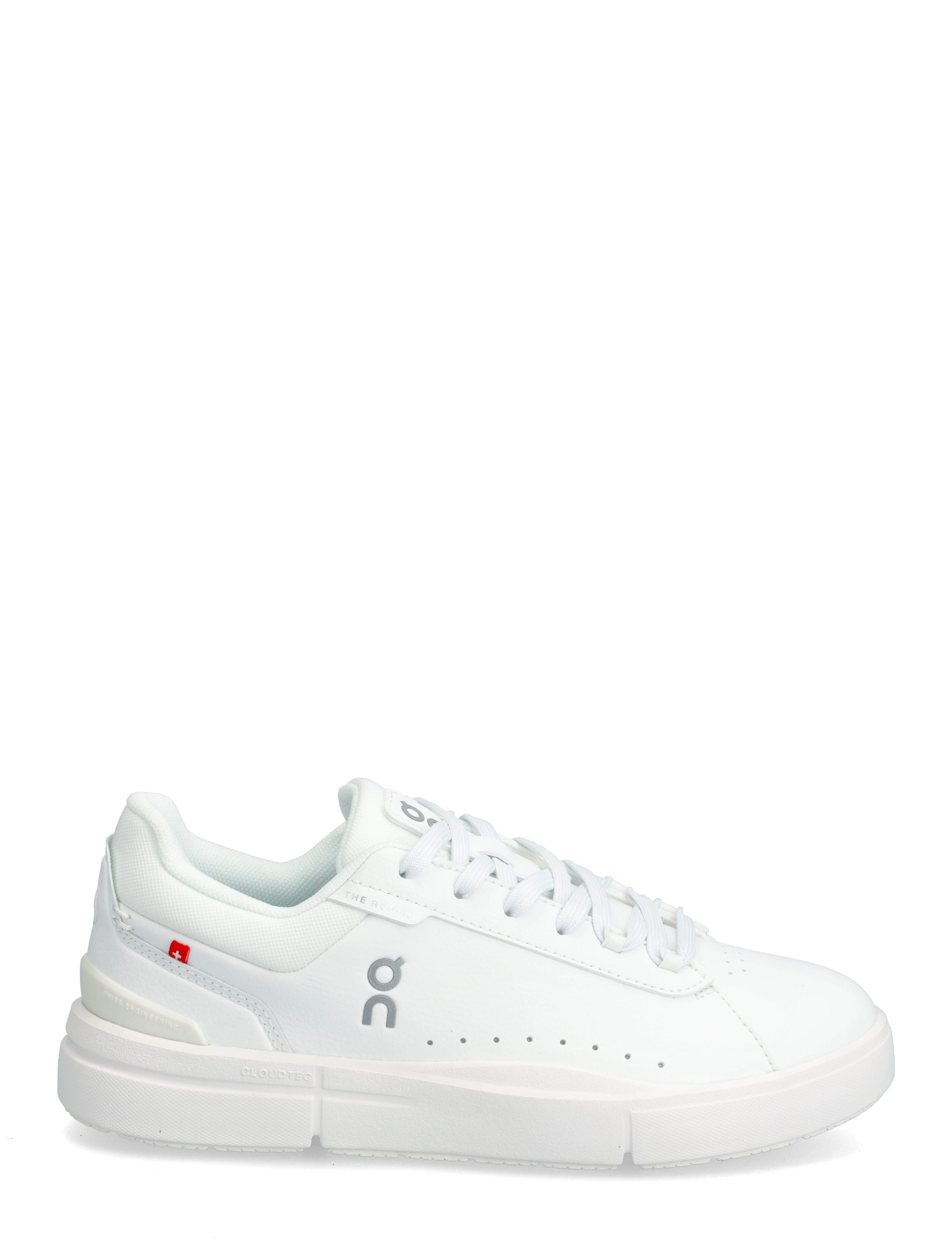 On - THE ROGER Advantage - sporta apavi ar zemu augšdaļu - white | white - 1