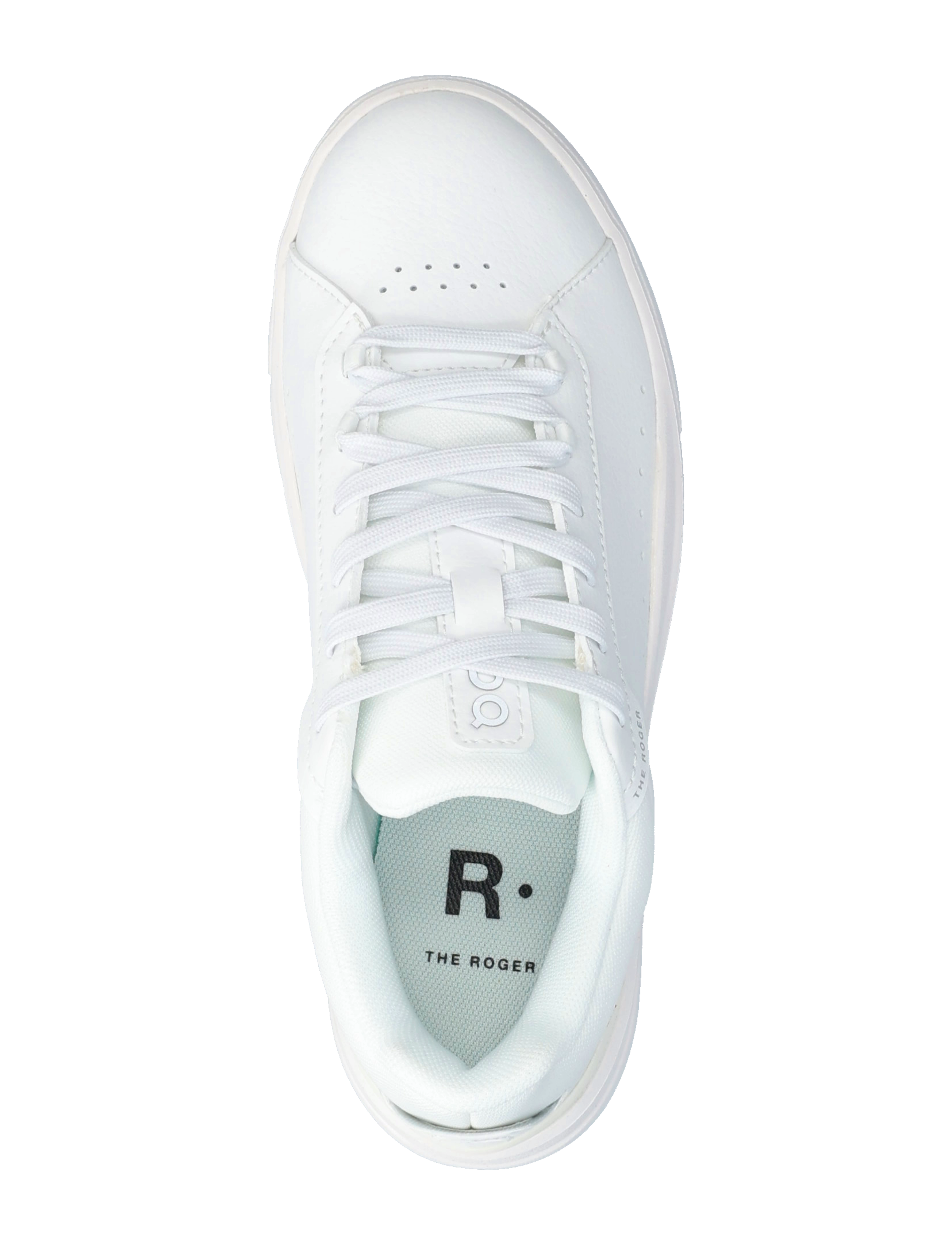 On - THE ROGER Advantage - sporta apavi ar zemu augšdaļu - white | white - 3