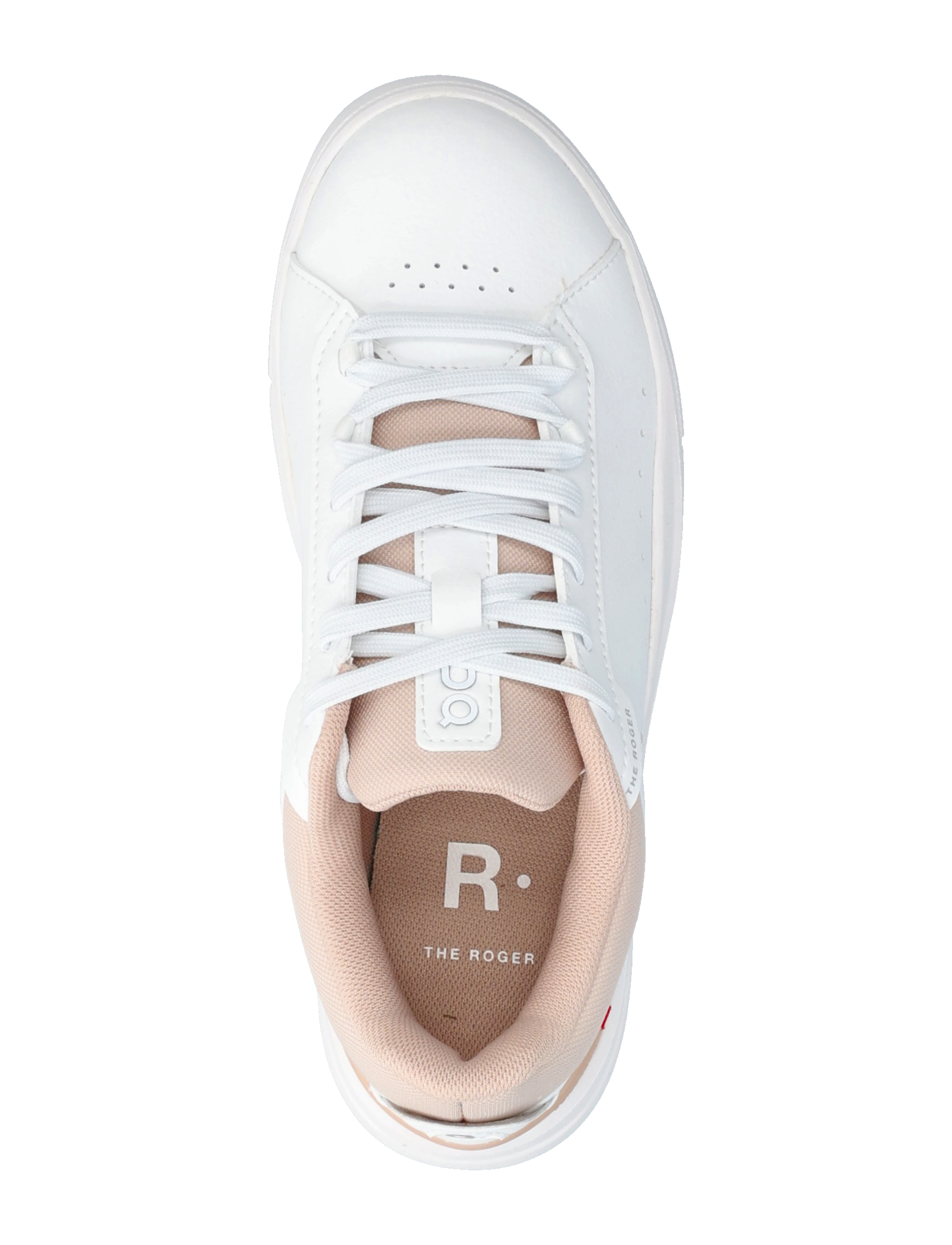 On - THE ROGER Advantage - low top sneakers - white | rosehip - 3