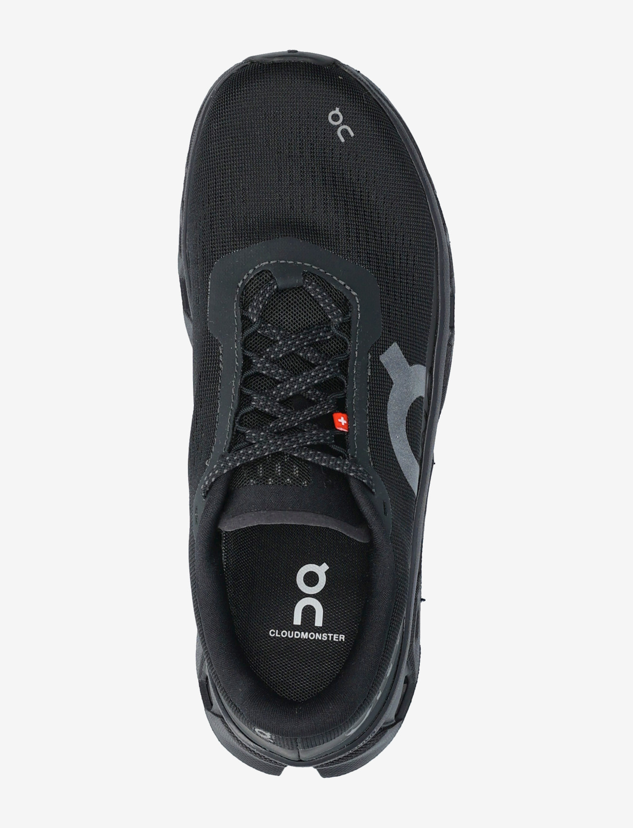 On - Cloudmonster 1 - running shoes - black | black - 3